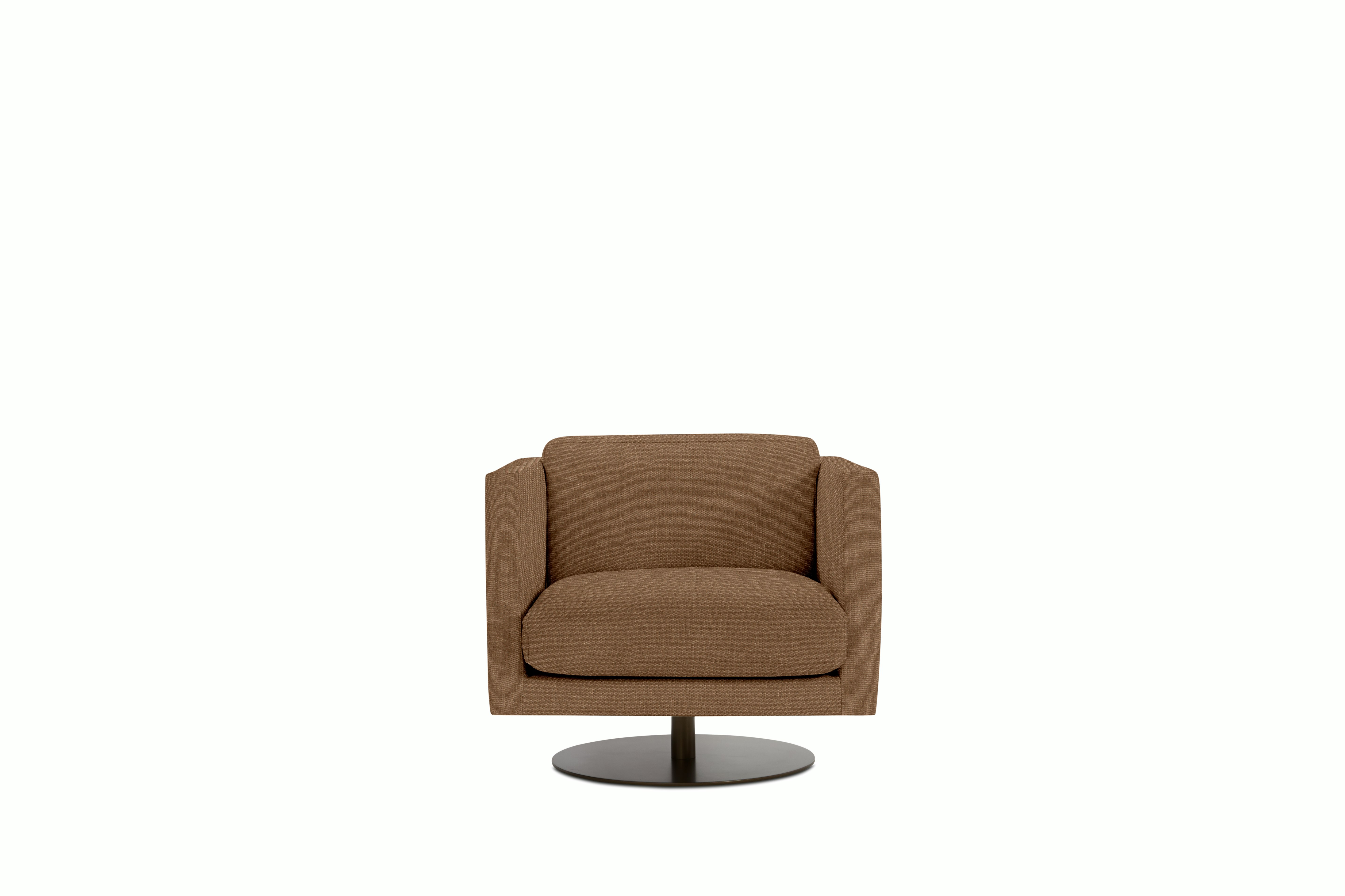 Comolino Swivel Chair - Album Linen, Tawny