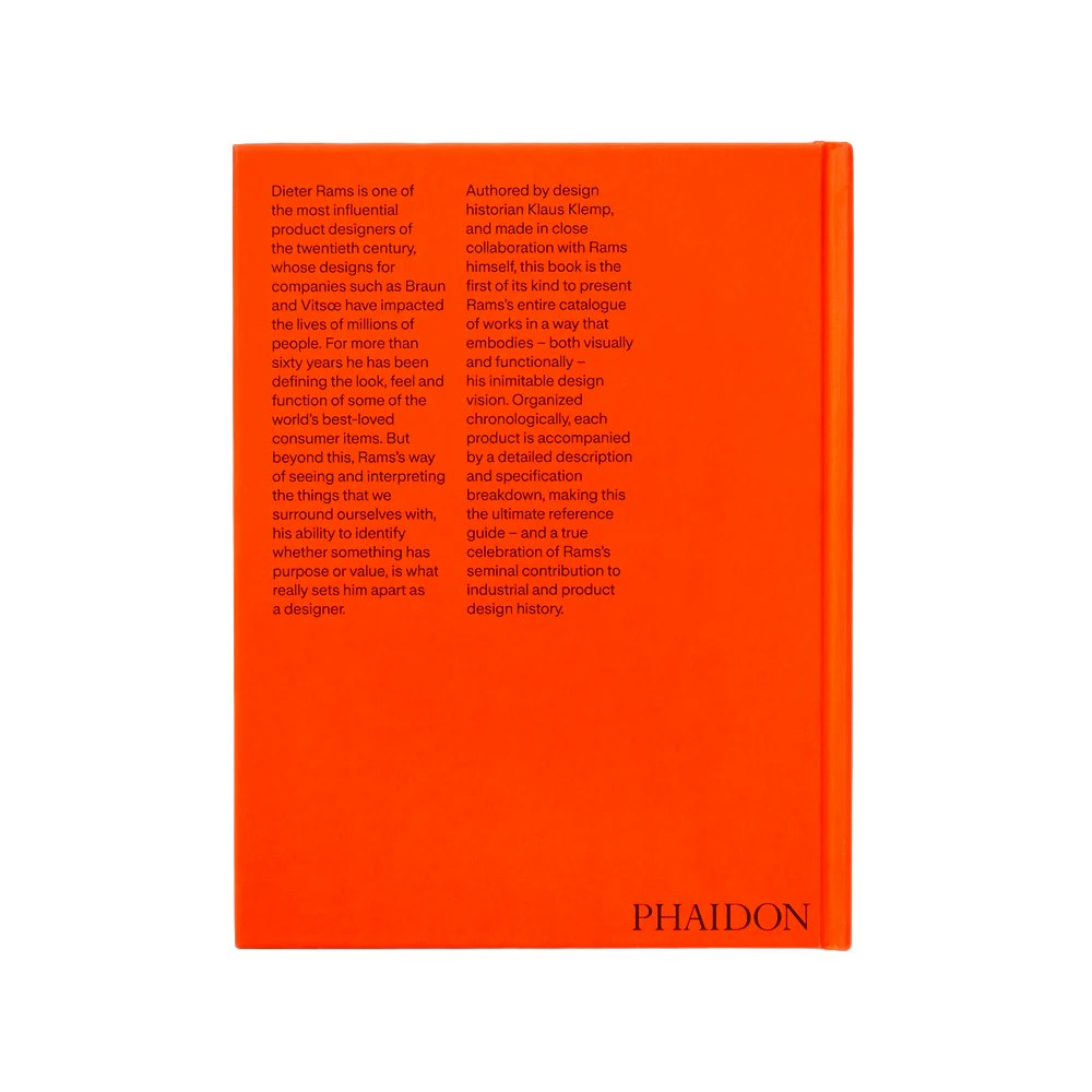 Dieter Rams: The Complete Works - Orange