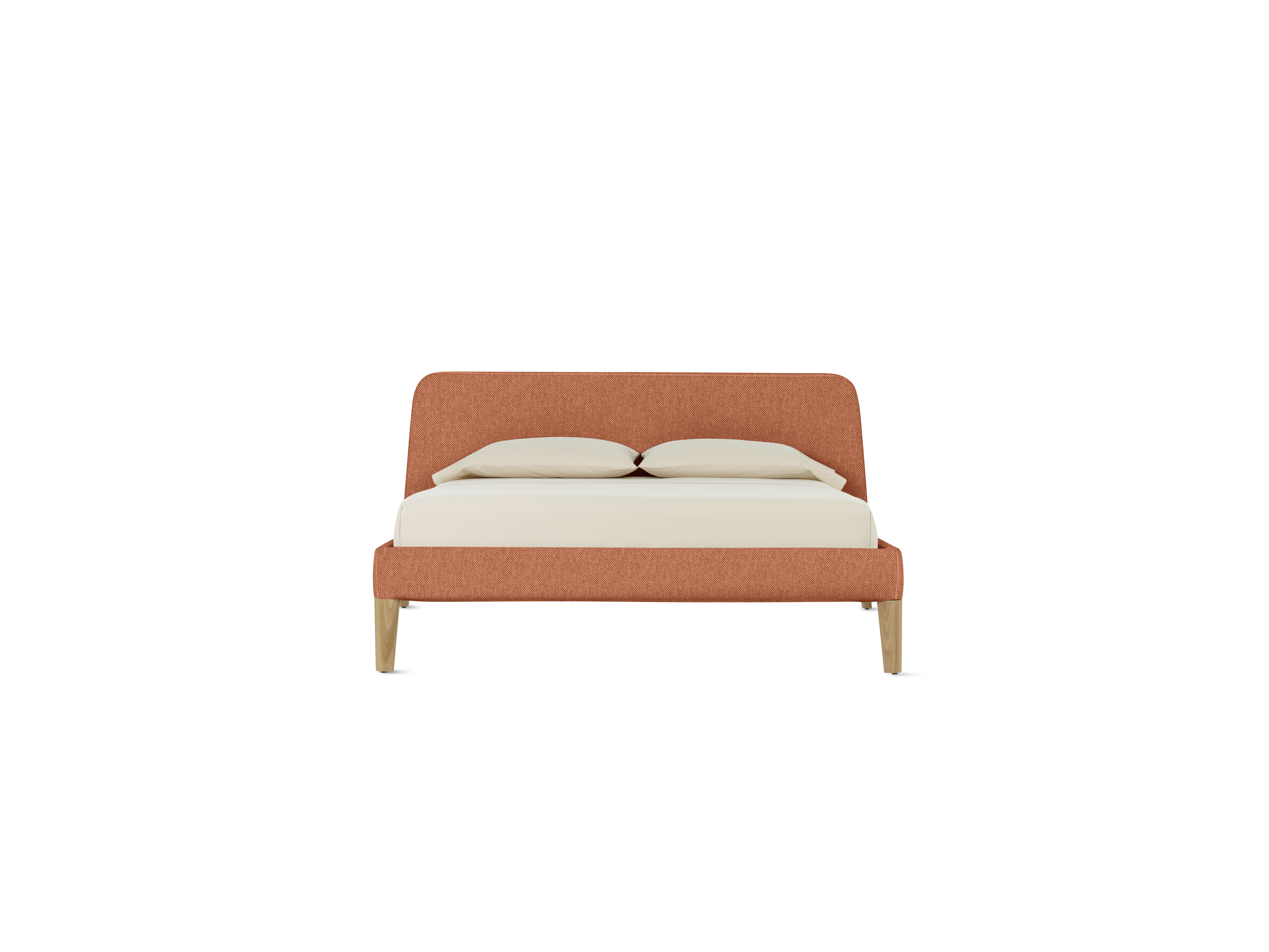 Parallel Bed - Standard, Queen, Mode, Caramelized, Oak
