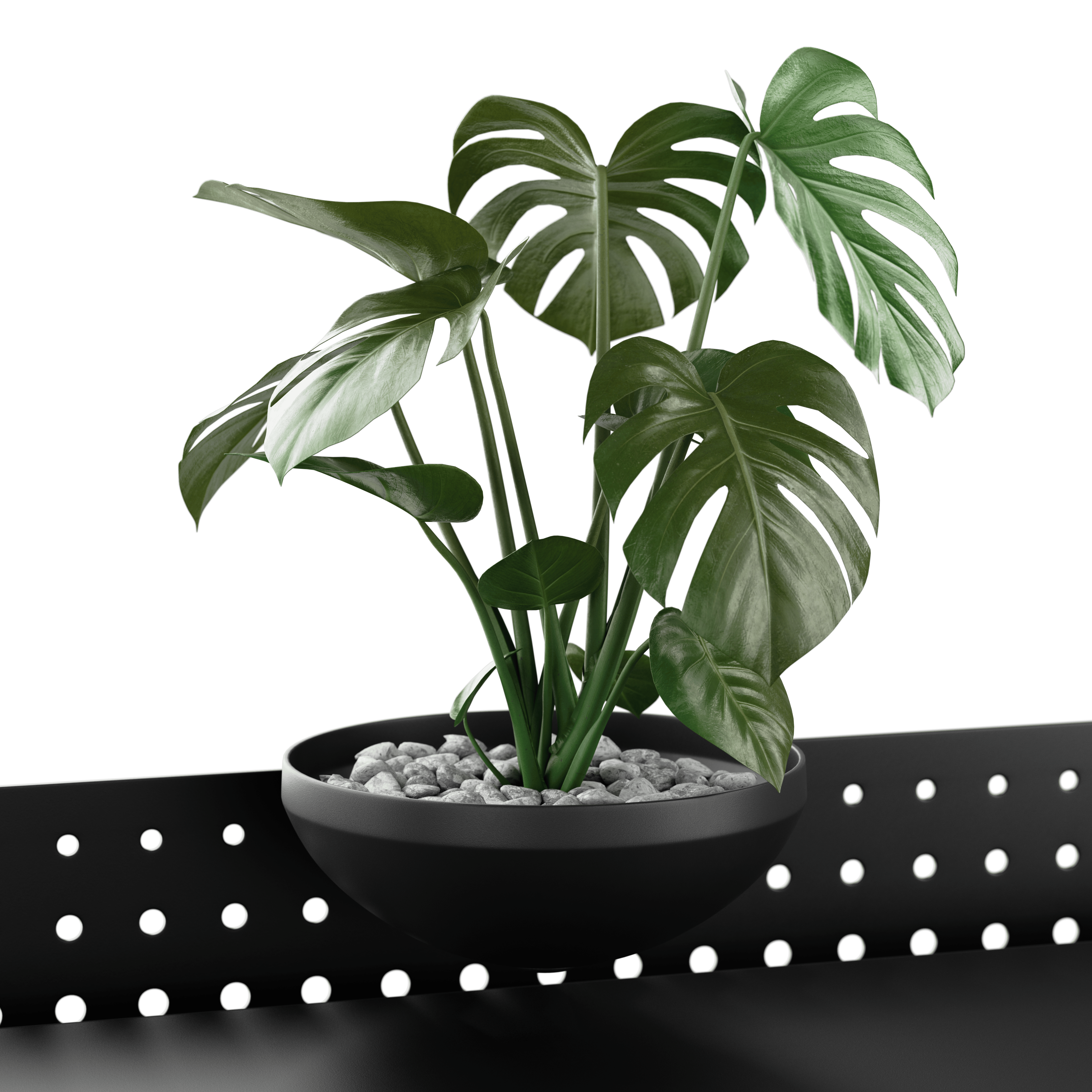 Coyl Gaming Desk Planter Detail