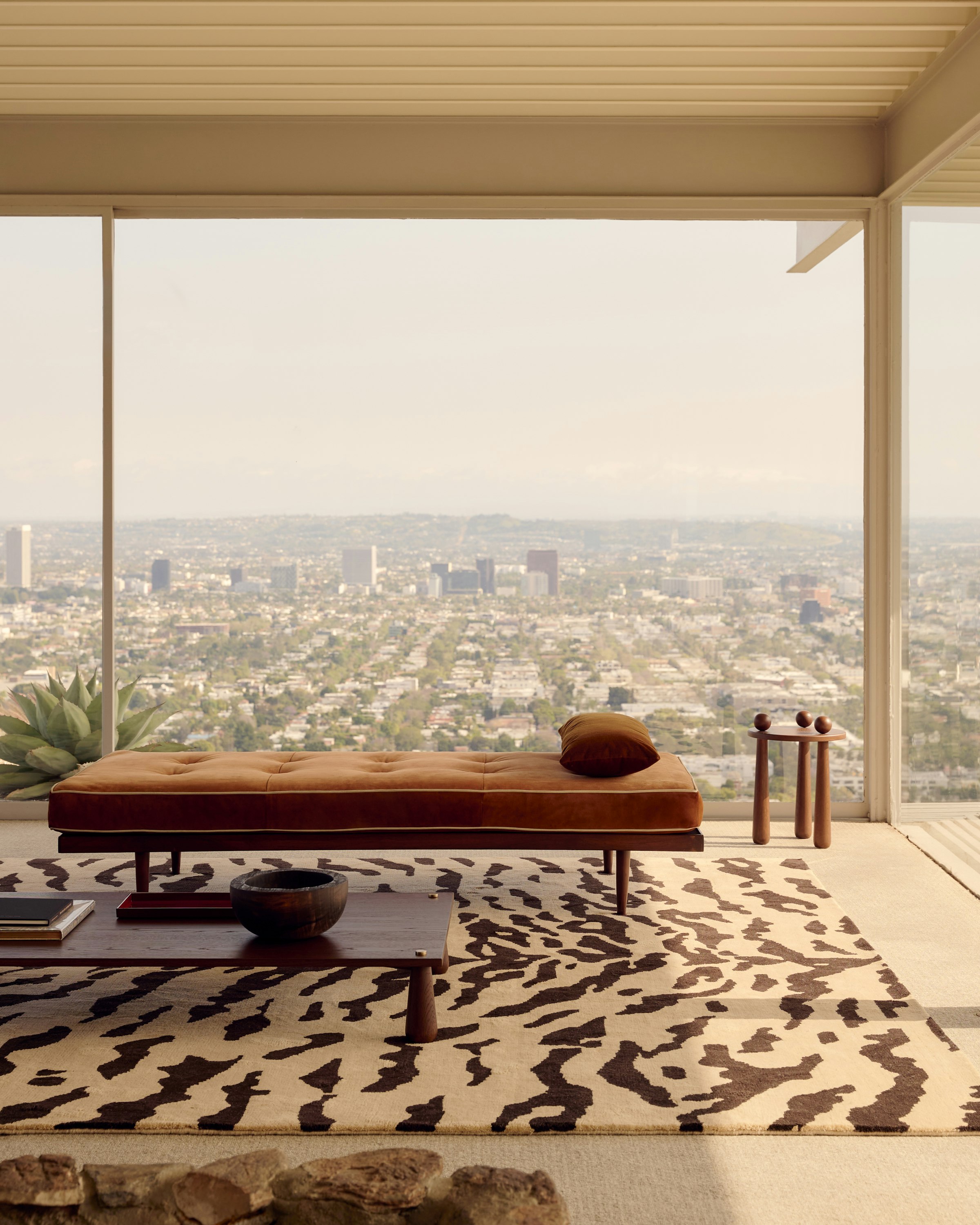 Tigris Rug By Jessie Andrews in a living room setting