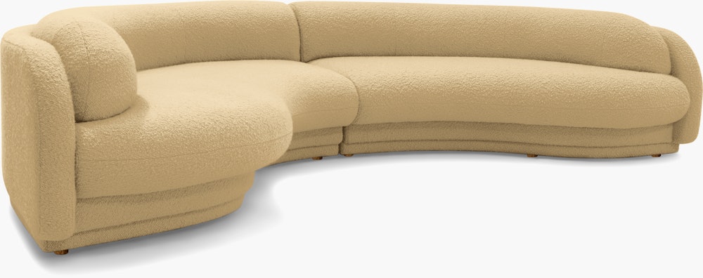 Poet Sectional - LAF, Airlie, Camel