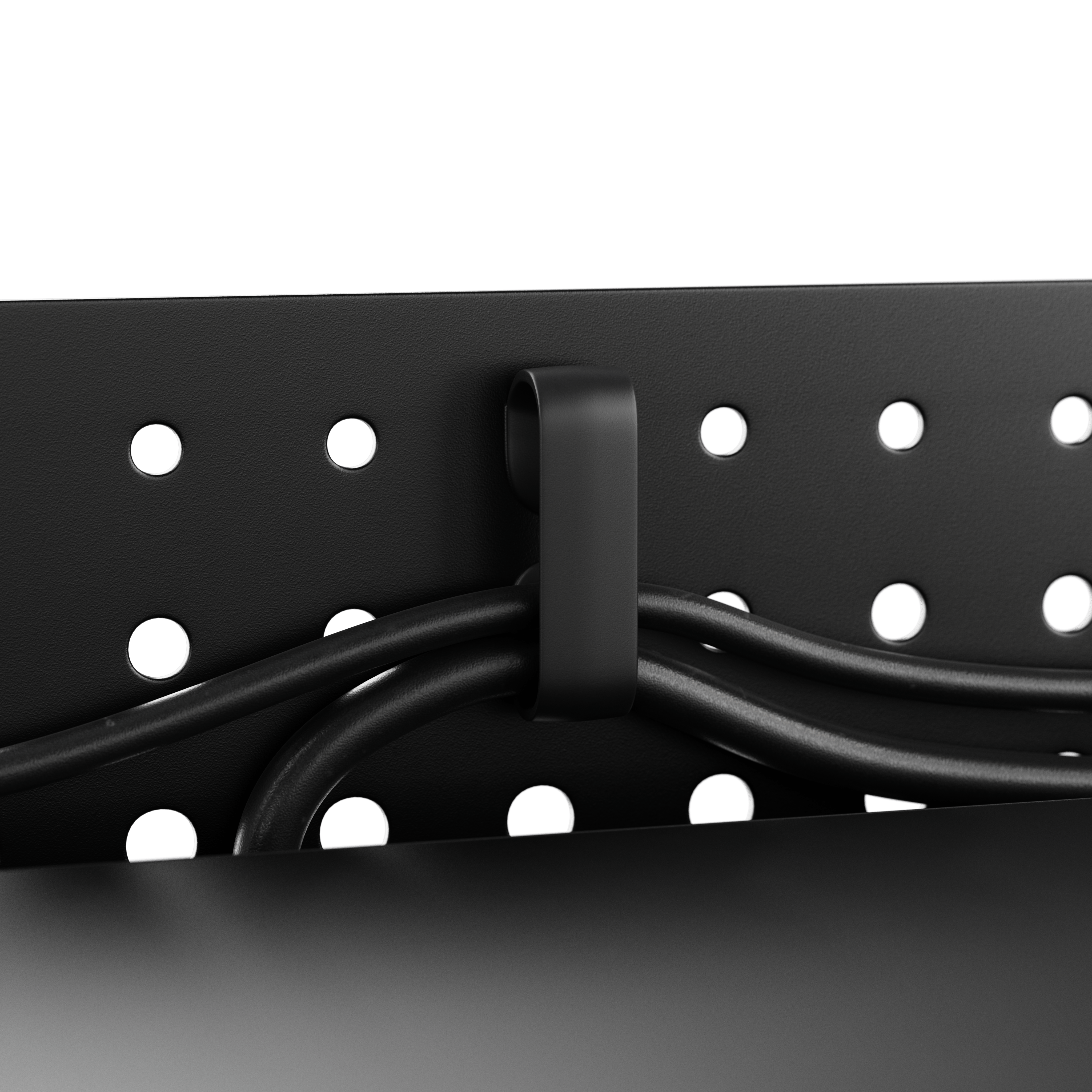 Coyl Gaming Desk Clips Detail