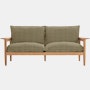 Terassi Sofa - Two Seater,  Concord Stripe,  Tegu, FSC Certified
