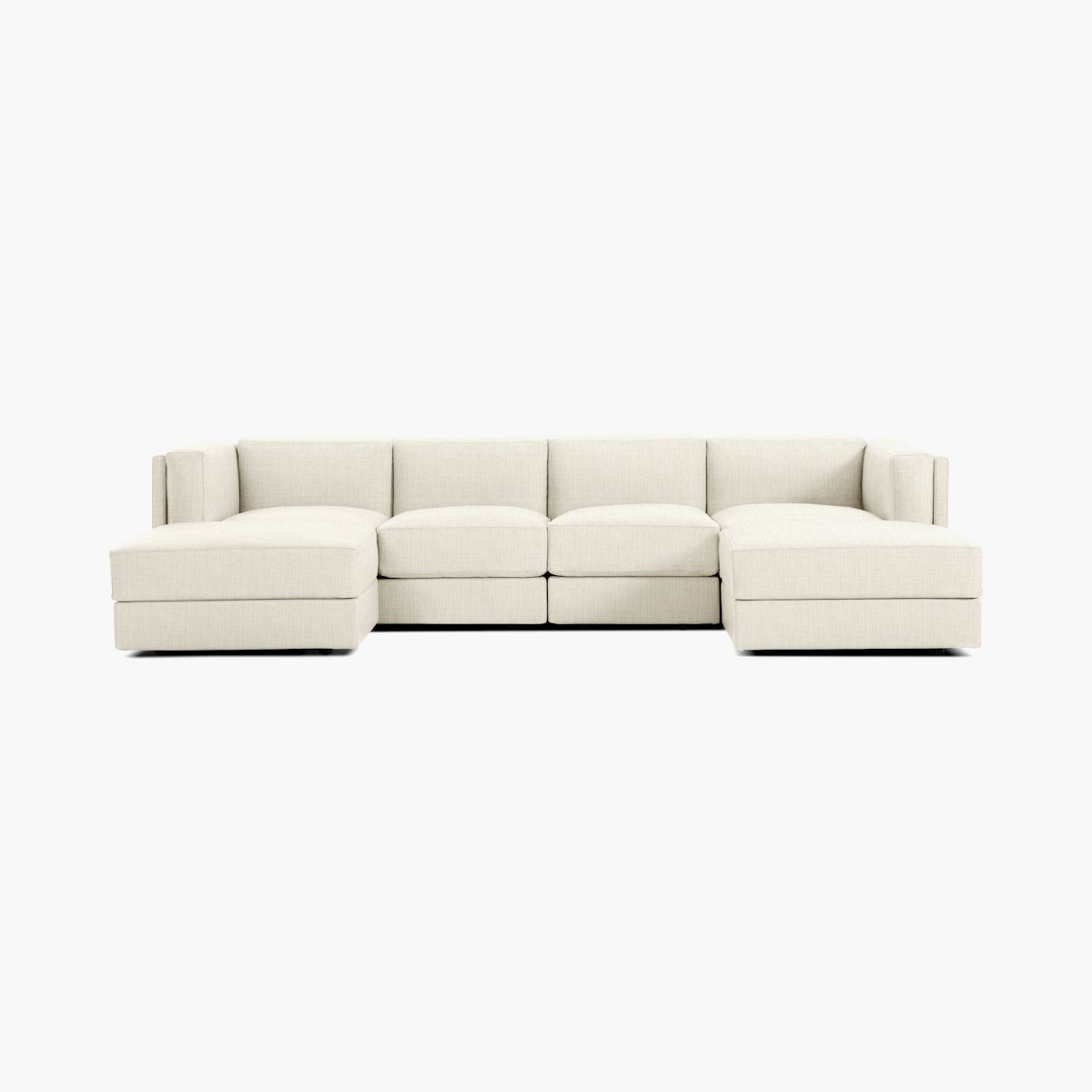 Symme Double Chaise Sectional - Fabric Frame Symme Double Chaise Sectional - Fabric Frame