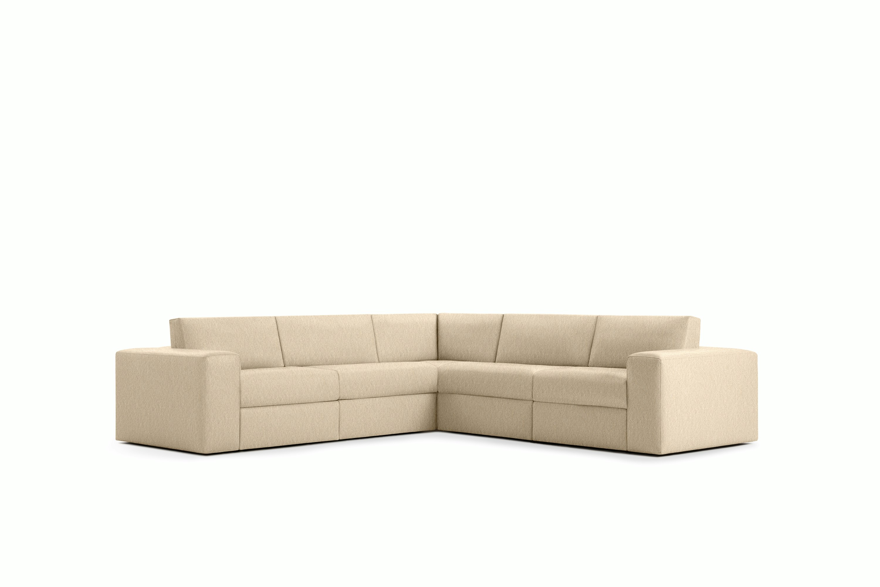 Irvin Corner Sectional -  Album Linen,  Straw