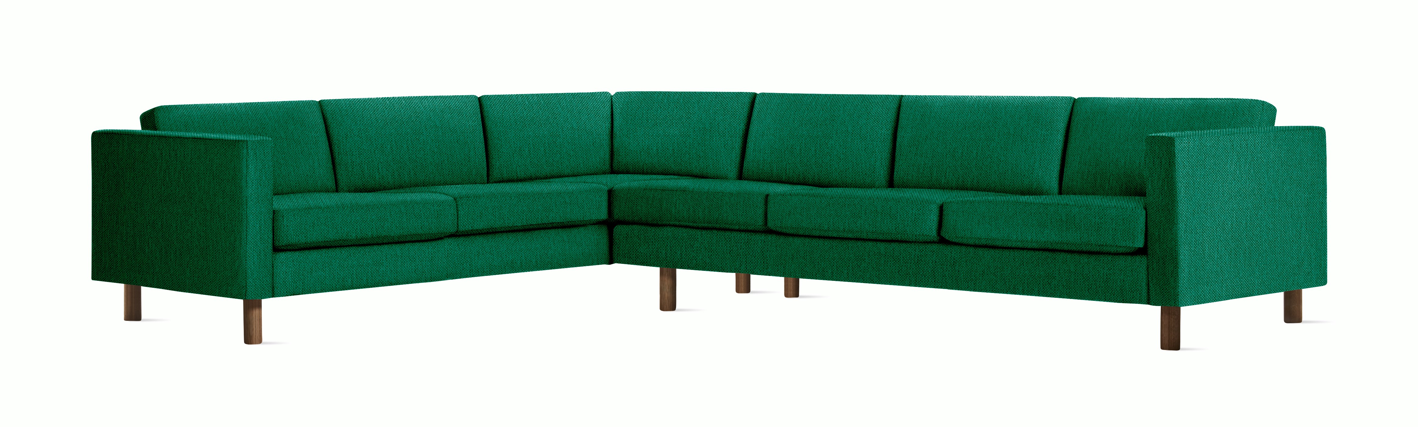 Lispenard Corner Sectional - 17 H,  Left,  Mode - Celtic,  Walnut