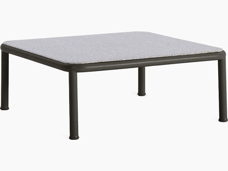 A Campus Outdoor Coffee Table viewed from an angle.