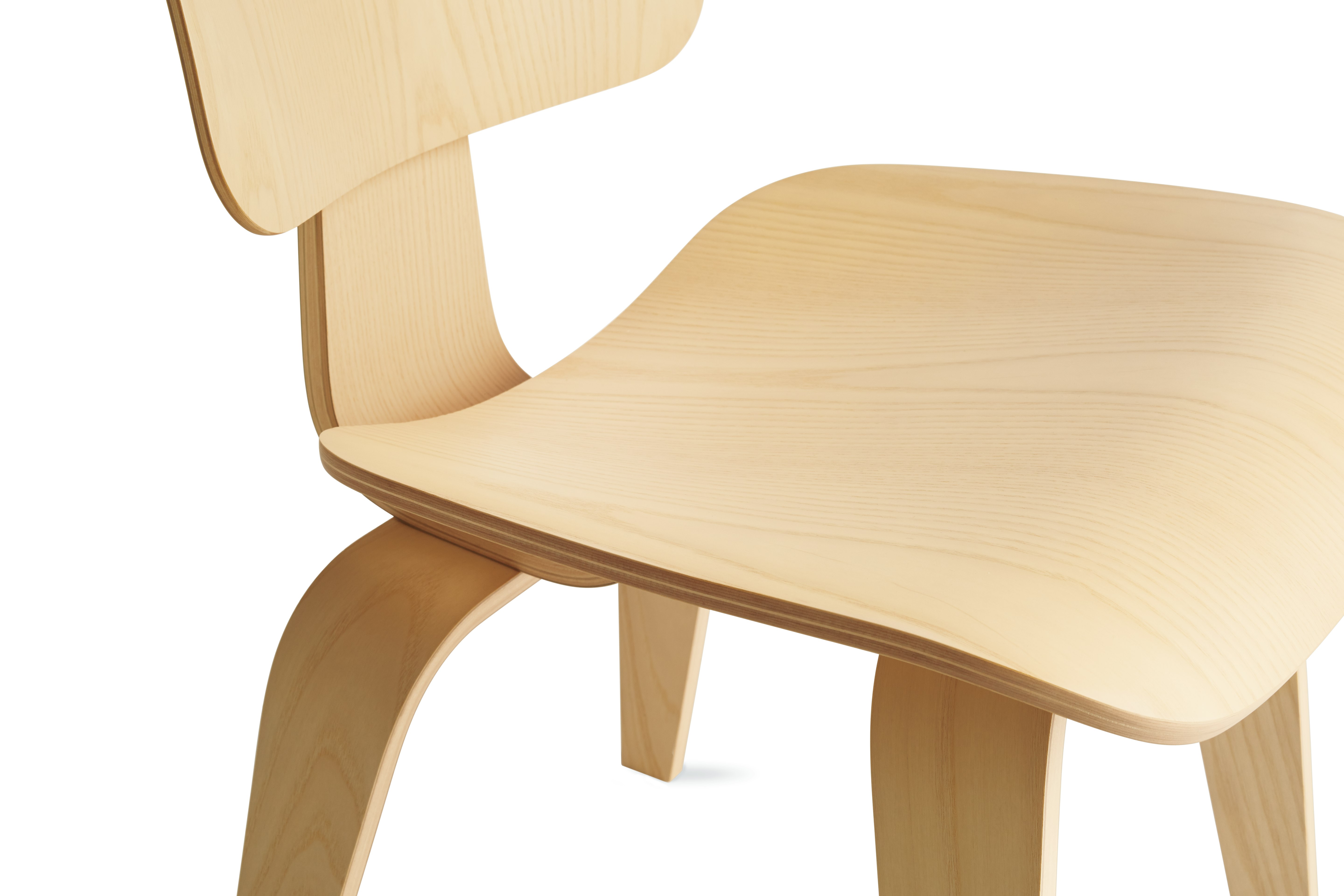 Eames Molded Plywood Dining Chair Wood Base (DCW)