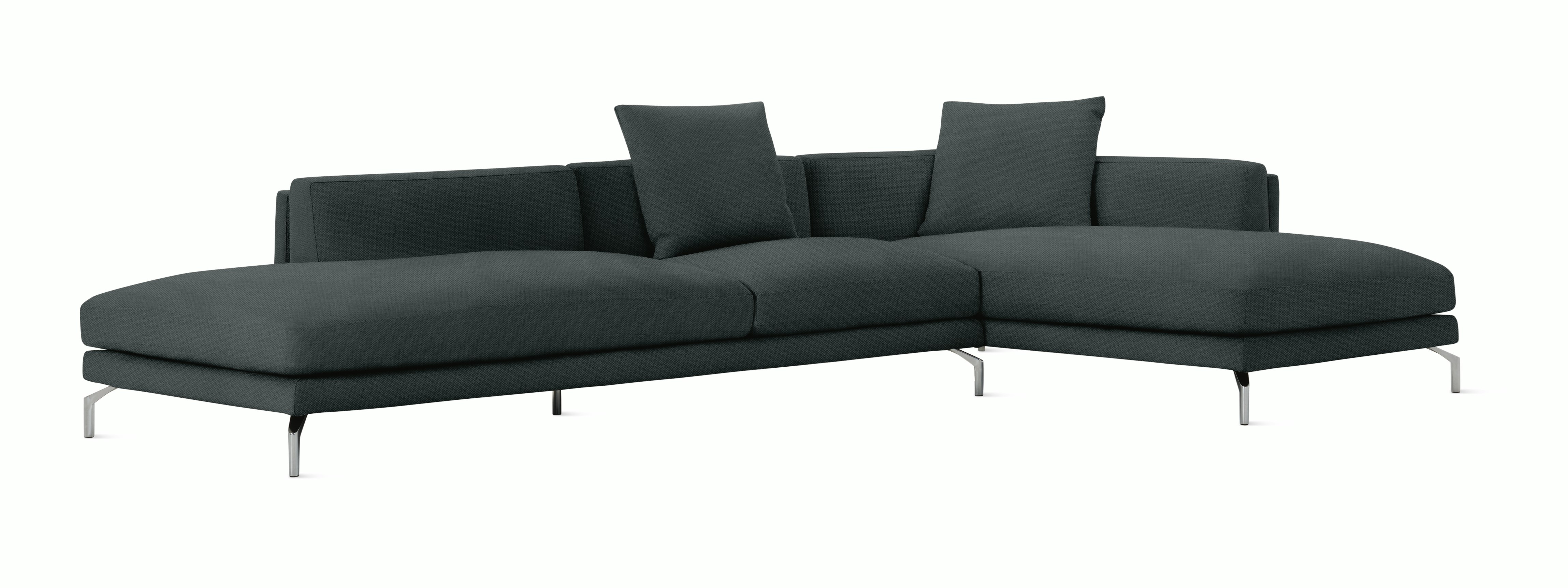 Como Open Sectional - Right Facing
