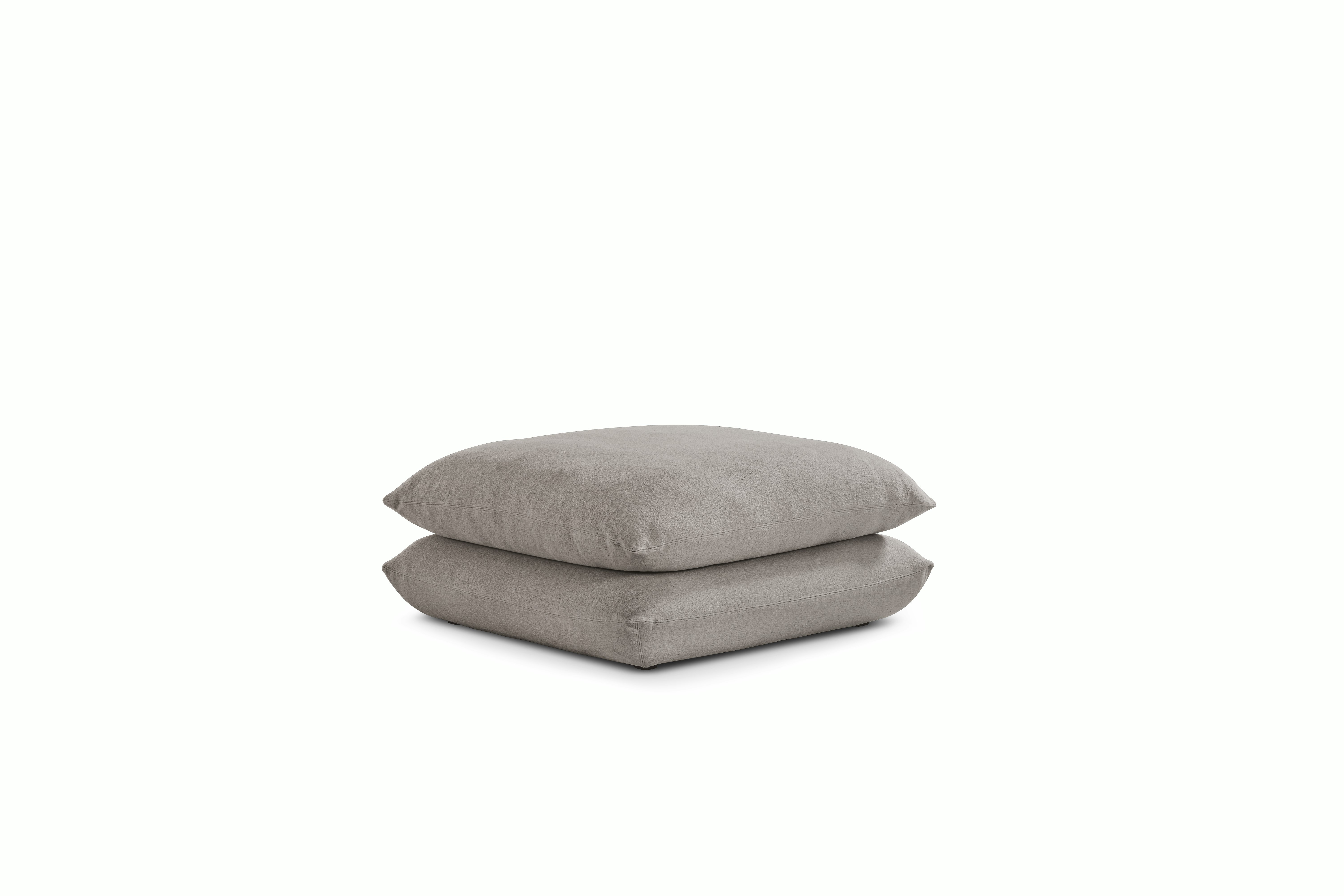 Pillo Ottoman - Standard or Deep Haven  Pewter