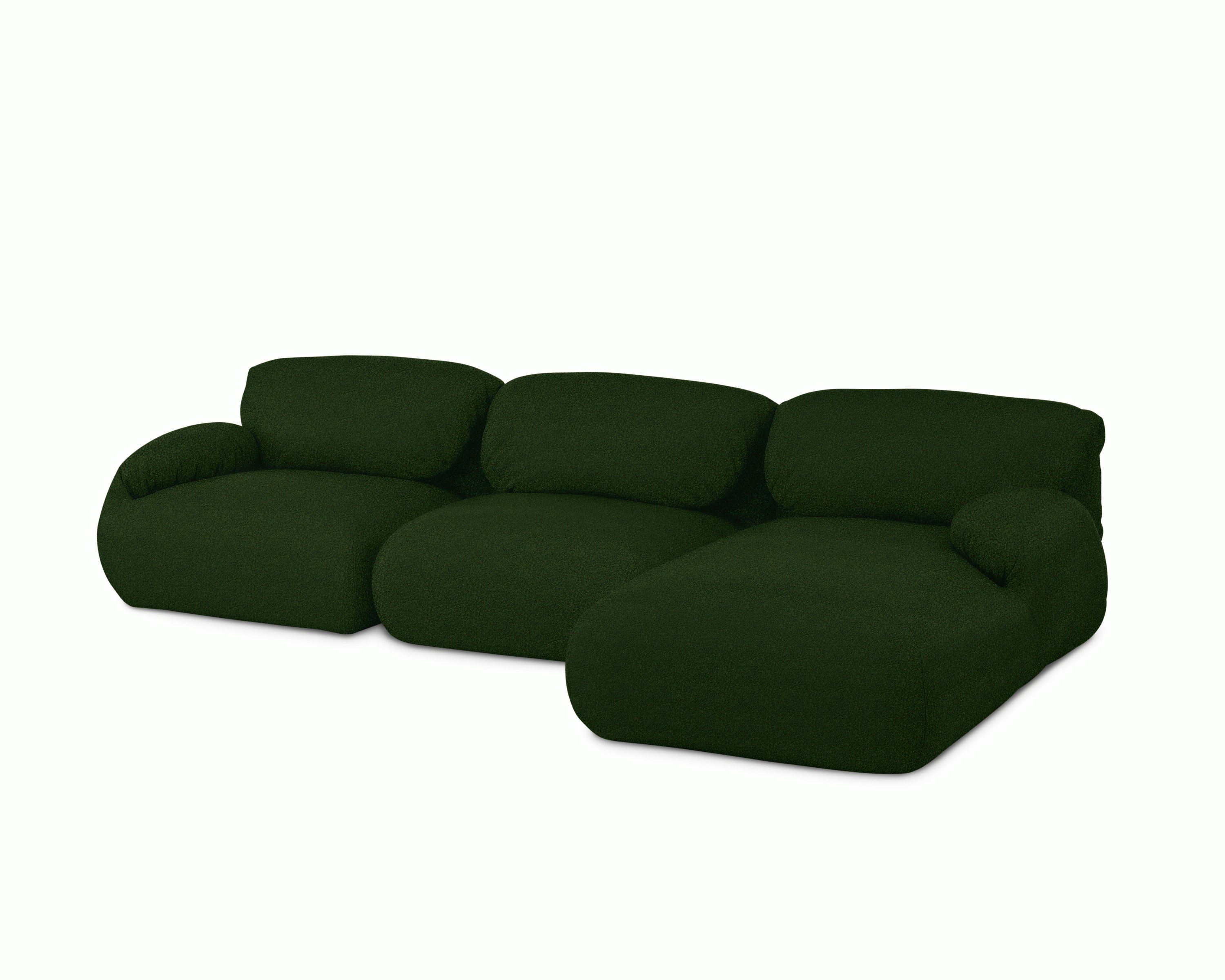 Luva Modular Sectional, Three Seater