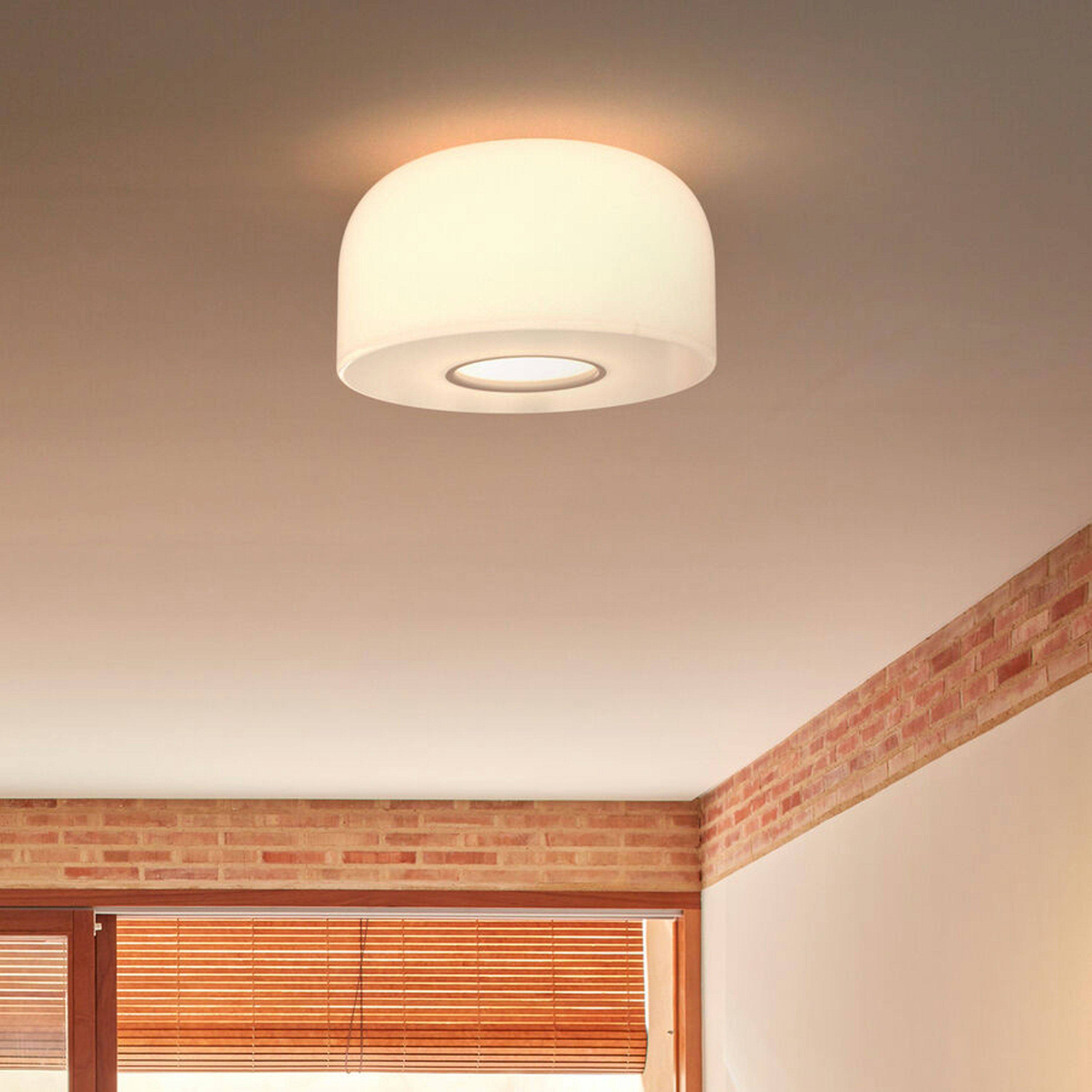 Bellhop Glass Ceiling Light