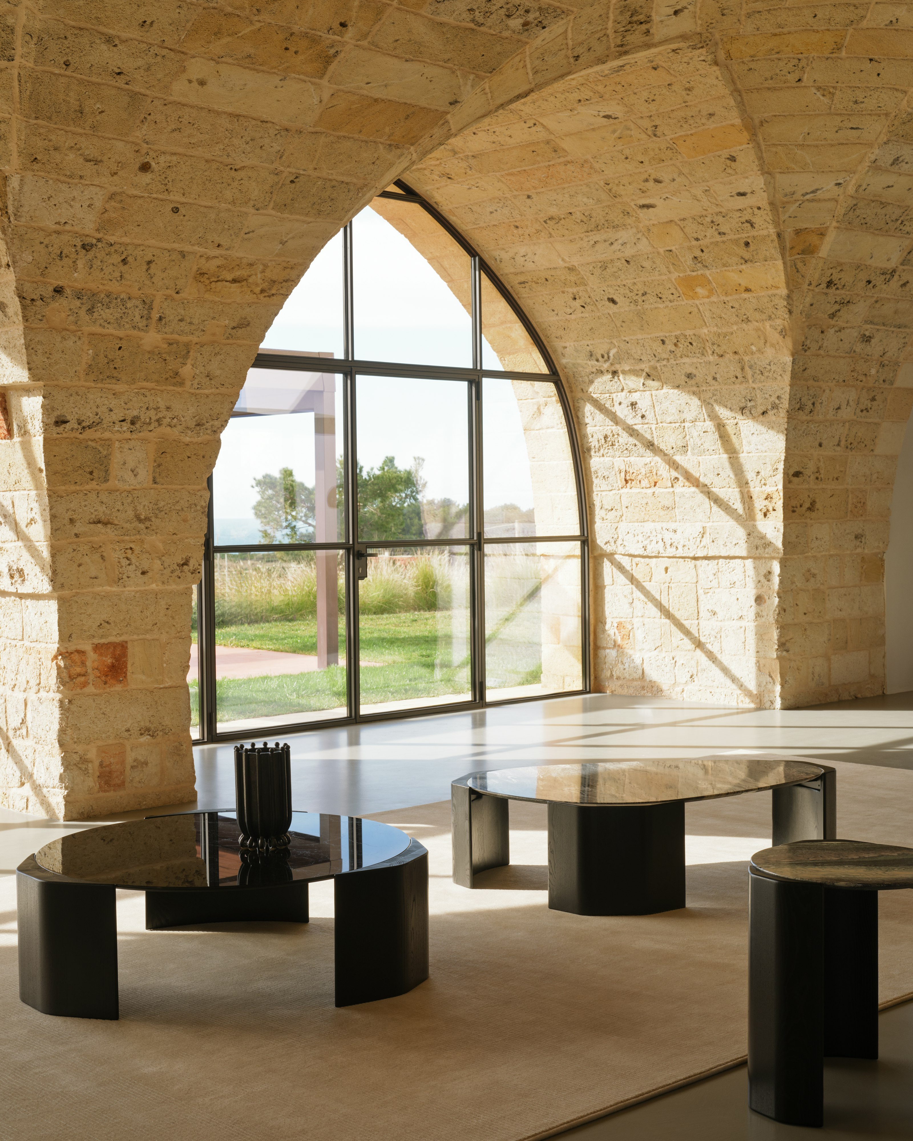 Atlason Organic Slab Coffee Table