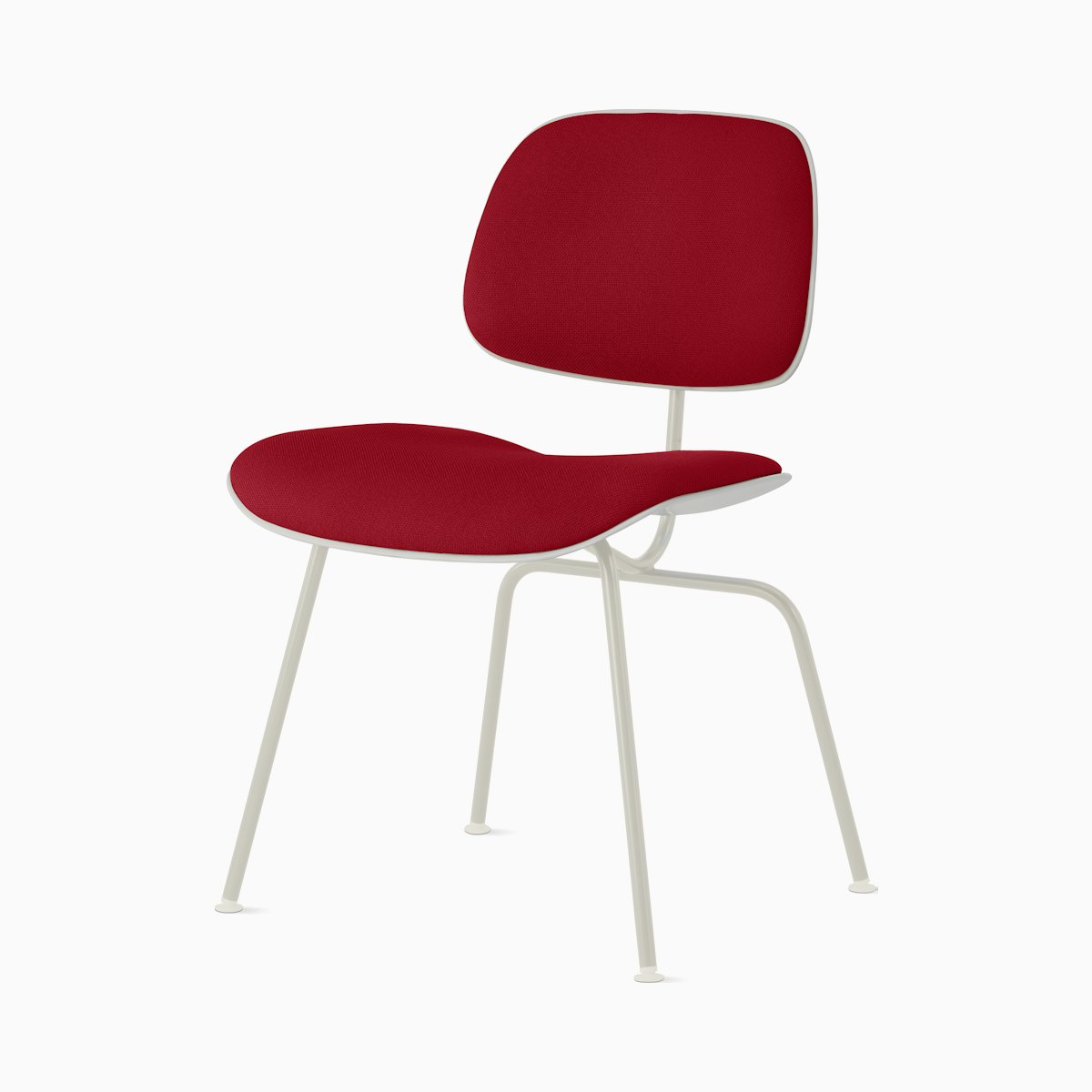 Eames Molded Plastic Dining Chair (EC-127) Eames Molded Plastic Dining Chair (EC-127), Upholstered