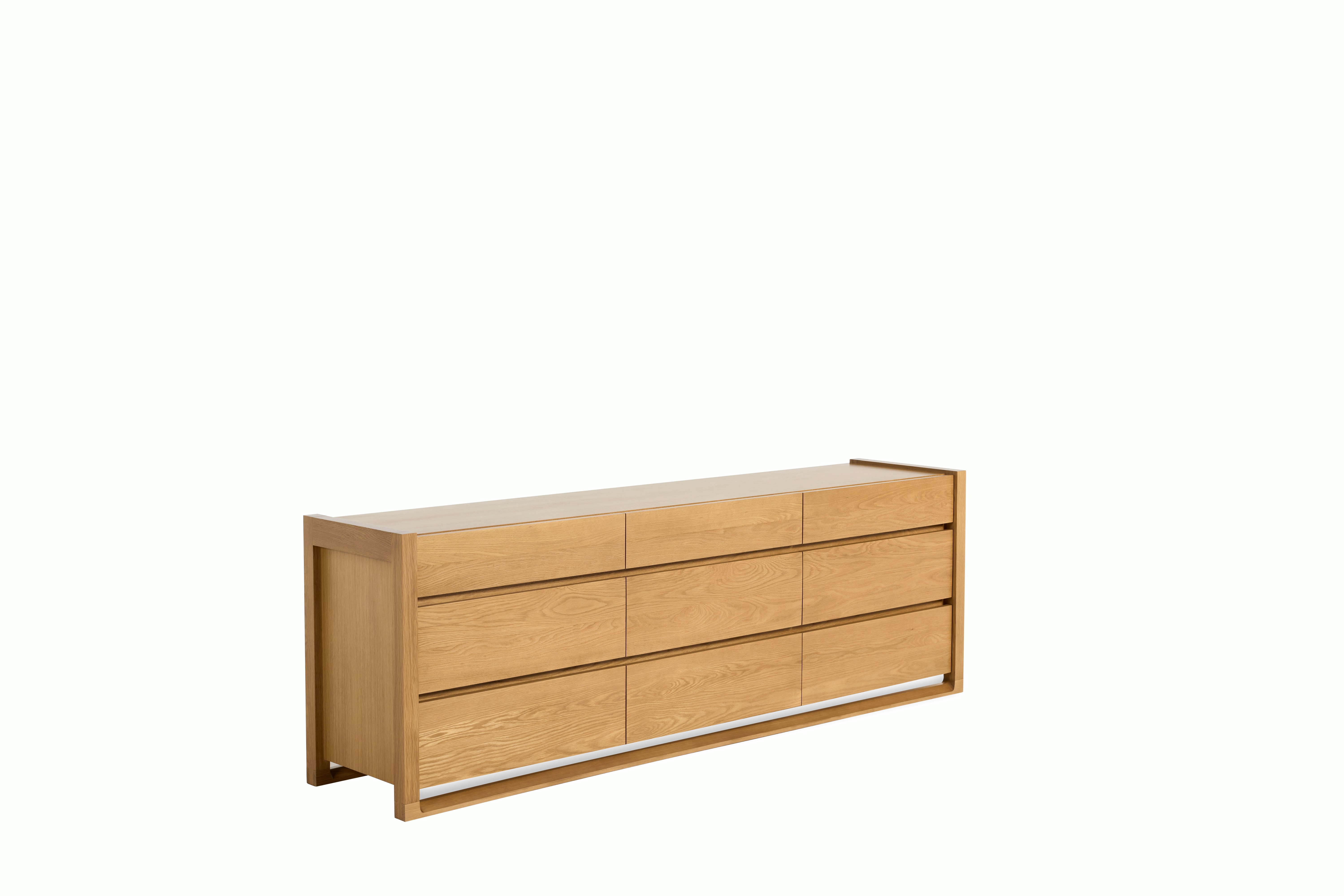 Matera Dresser - Nine Drawer,  Oak