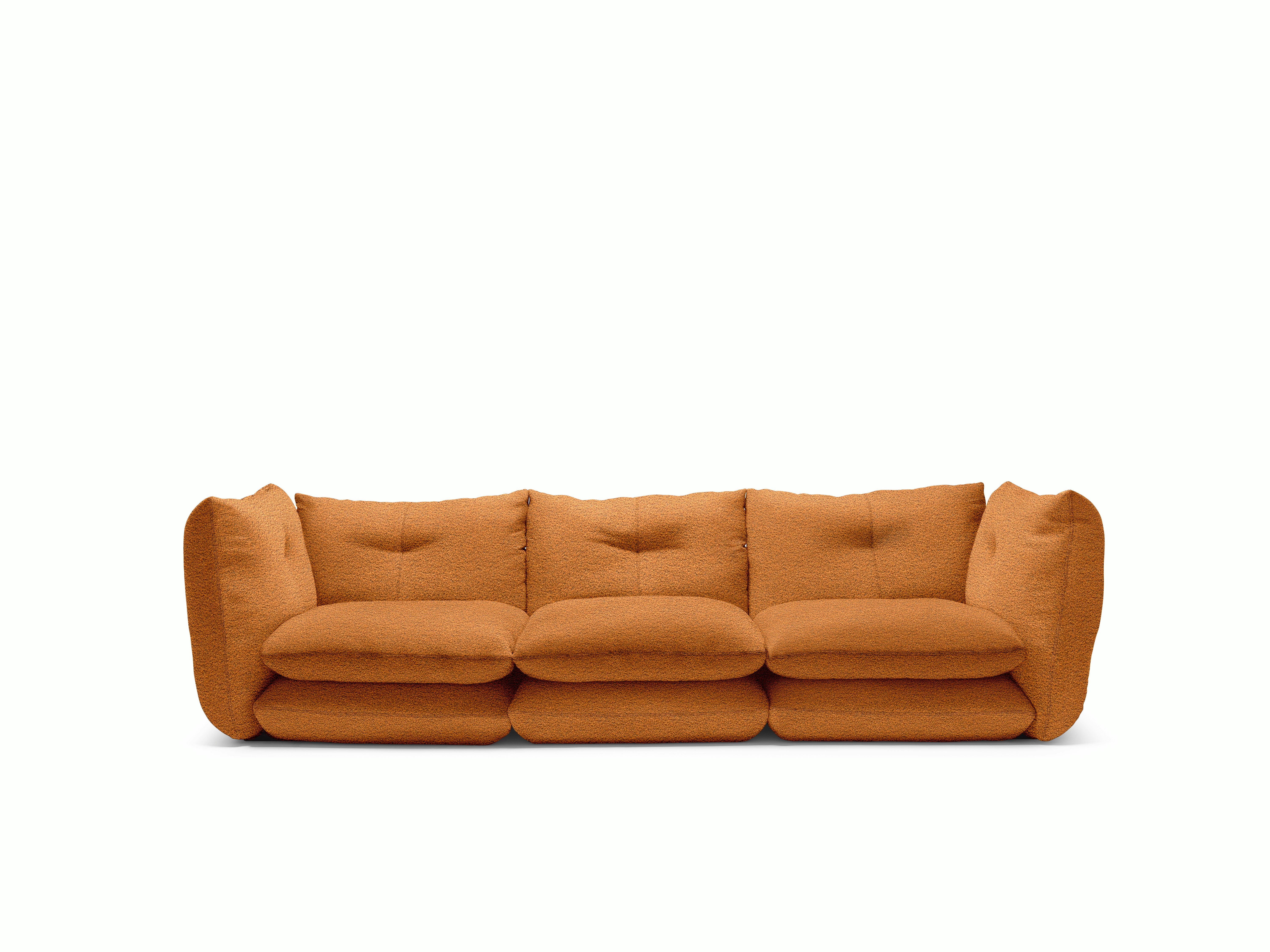Perron Pillo Sofa, Three Seater