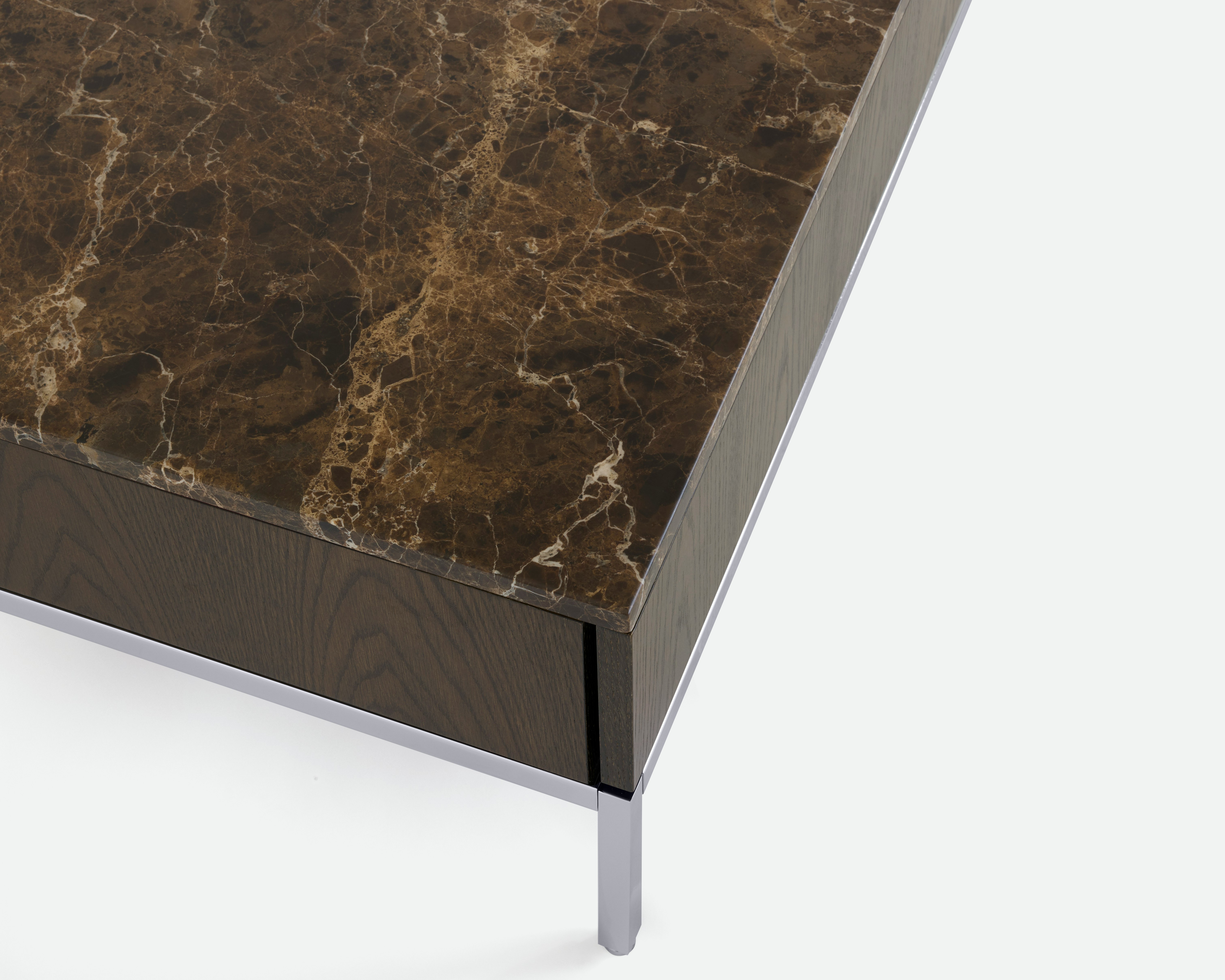 Knoll Chermayeff Coffee Table - Umber, Espresso
