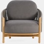 Softlands Outdoor Dining Chair - blend,  coal