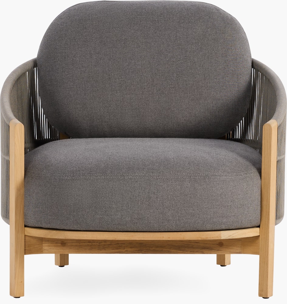 Softlands Outdoor Dining Chair - blend,  coal