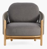 Softlands Outdoor Dining Chair - blend,  coal Softlands Outdoor Dining Chair - blend,  coal