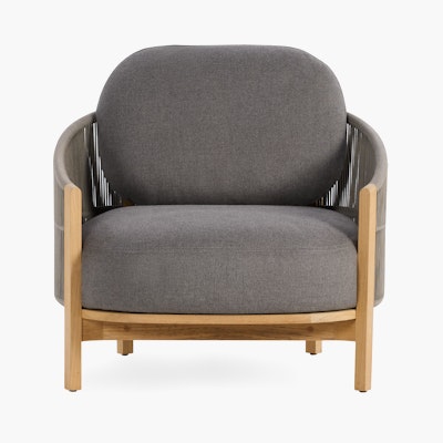 Softlands Outdoor Dining Chair - blend,  coal Softlands Outdoor Dining Chair - blend,  coal