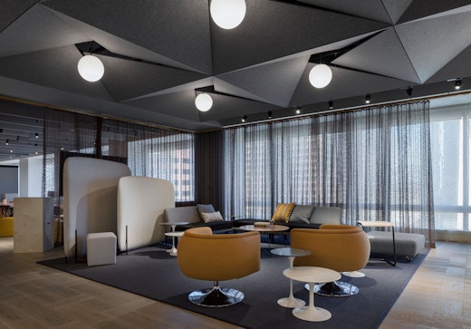 los angeles showroom shared space immersive planning rockwell unscripted horsepower D