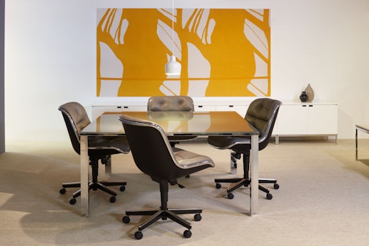 LSM Conference Table with Pollock chairs at NeoCon 2011