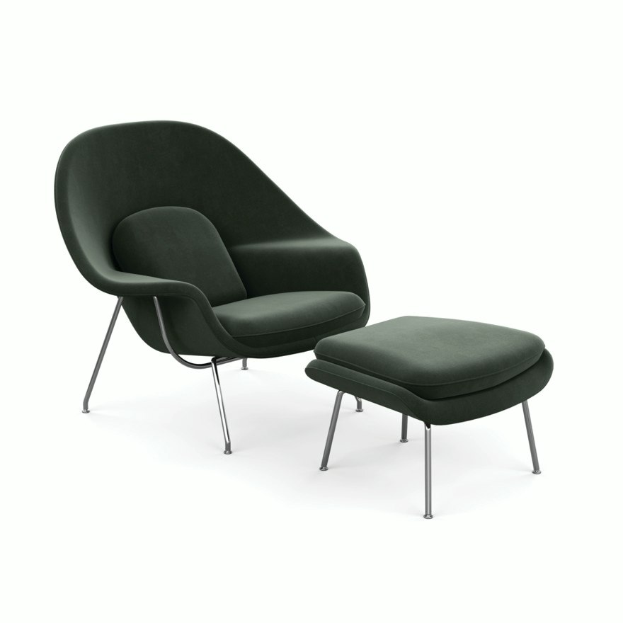 Womb Chair & Ottoman