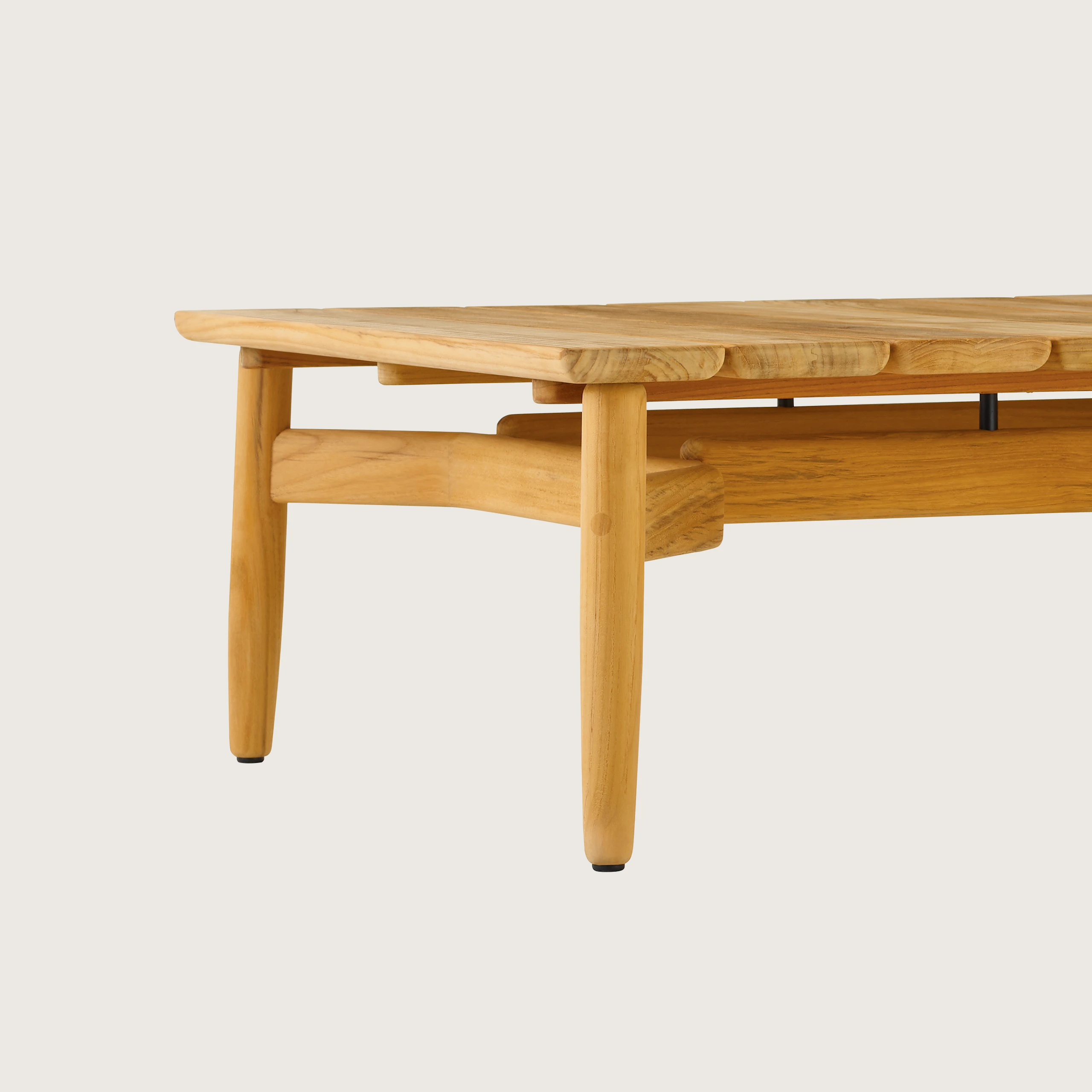 Crosshatch Outdoor Coffee Table, Rectangle