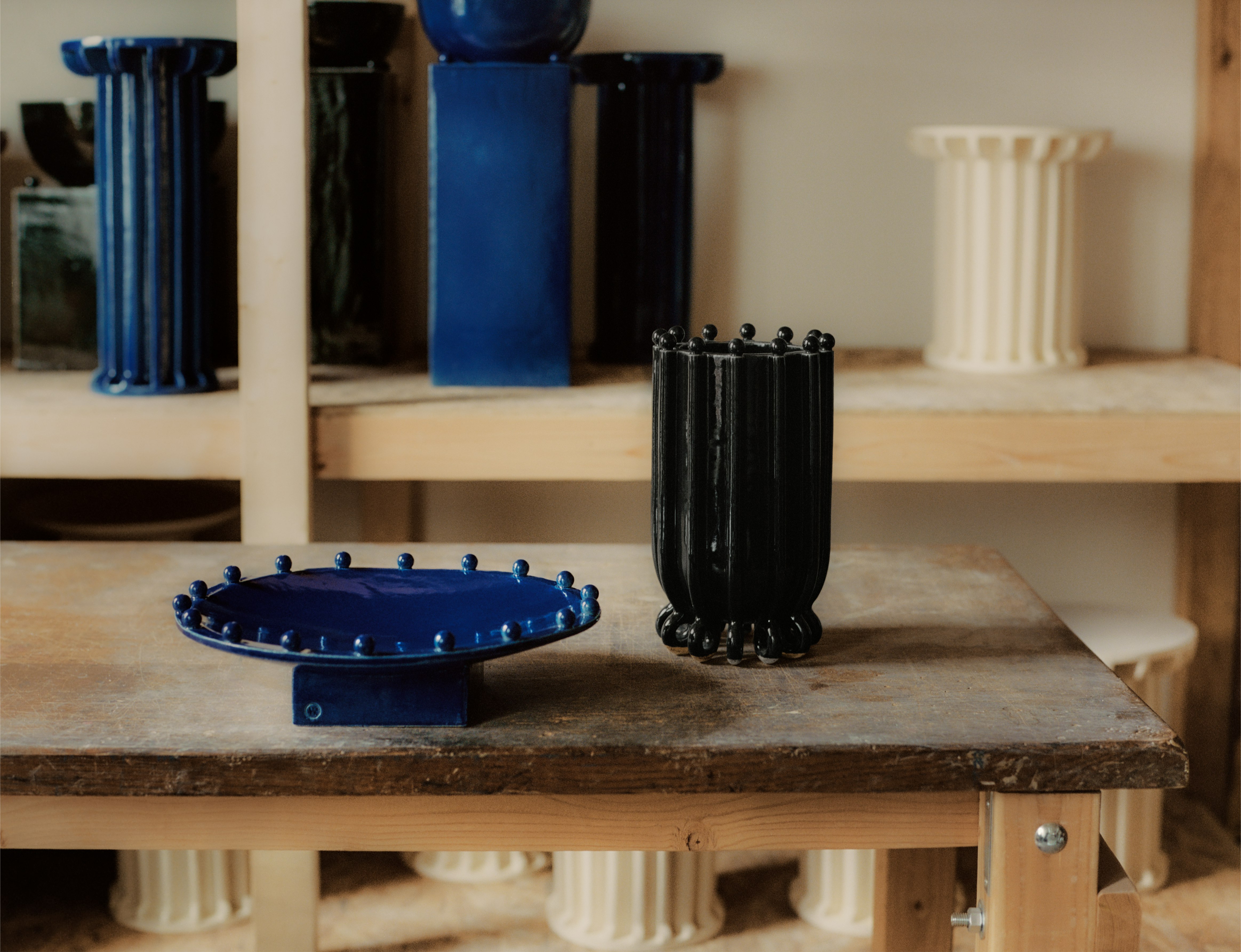 Devin Wilde at his studio