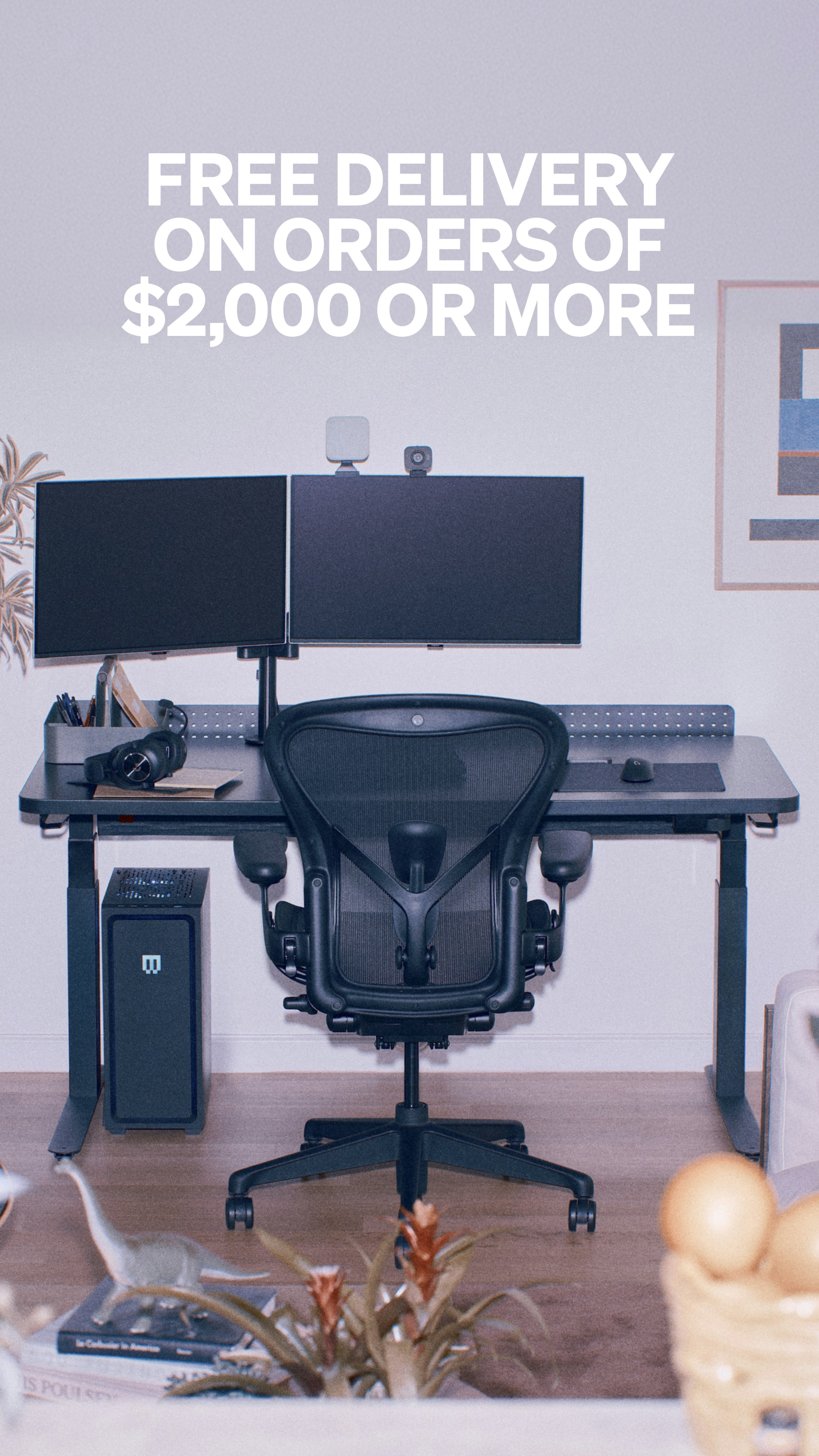 Free Delivery on orders of $2,000 or more