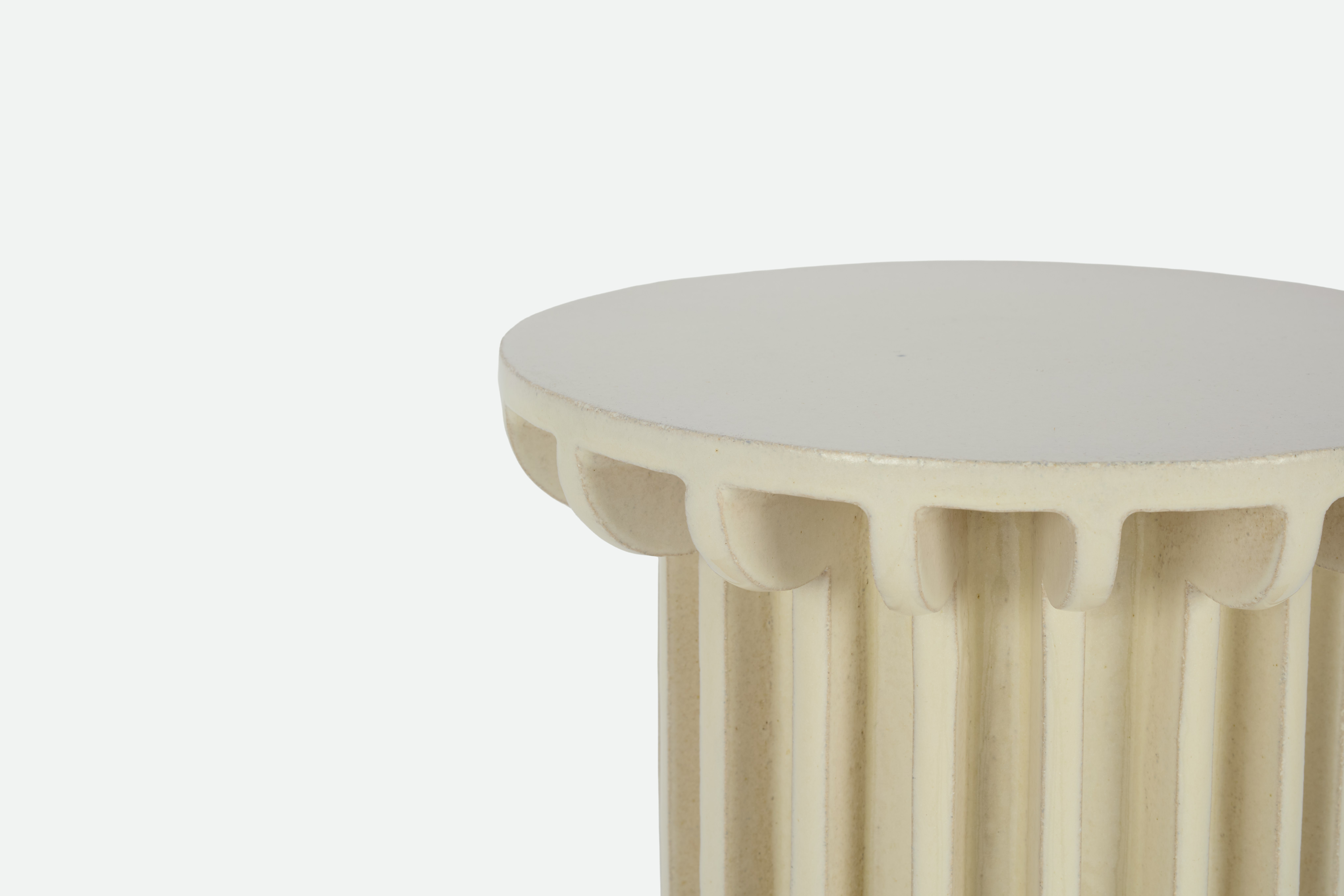 A detailed look at Table No. IV in pearl.