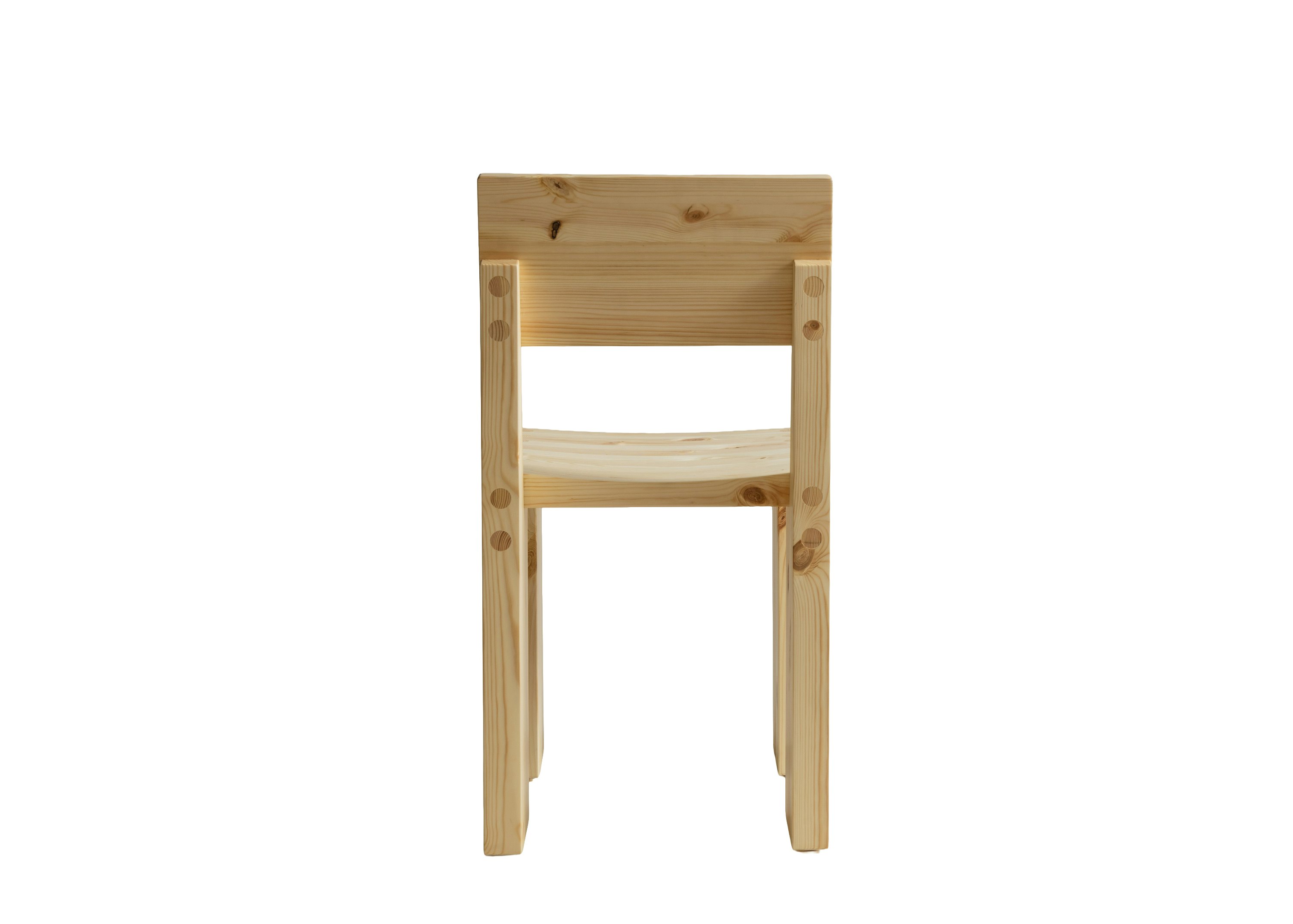 001 Dining Chair - Pine