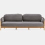 Softlands Outdoor Sofa - 95", Blend Coal