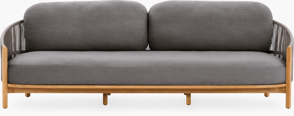 Softlands Outdoor Sofa - 95", Blend Coal