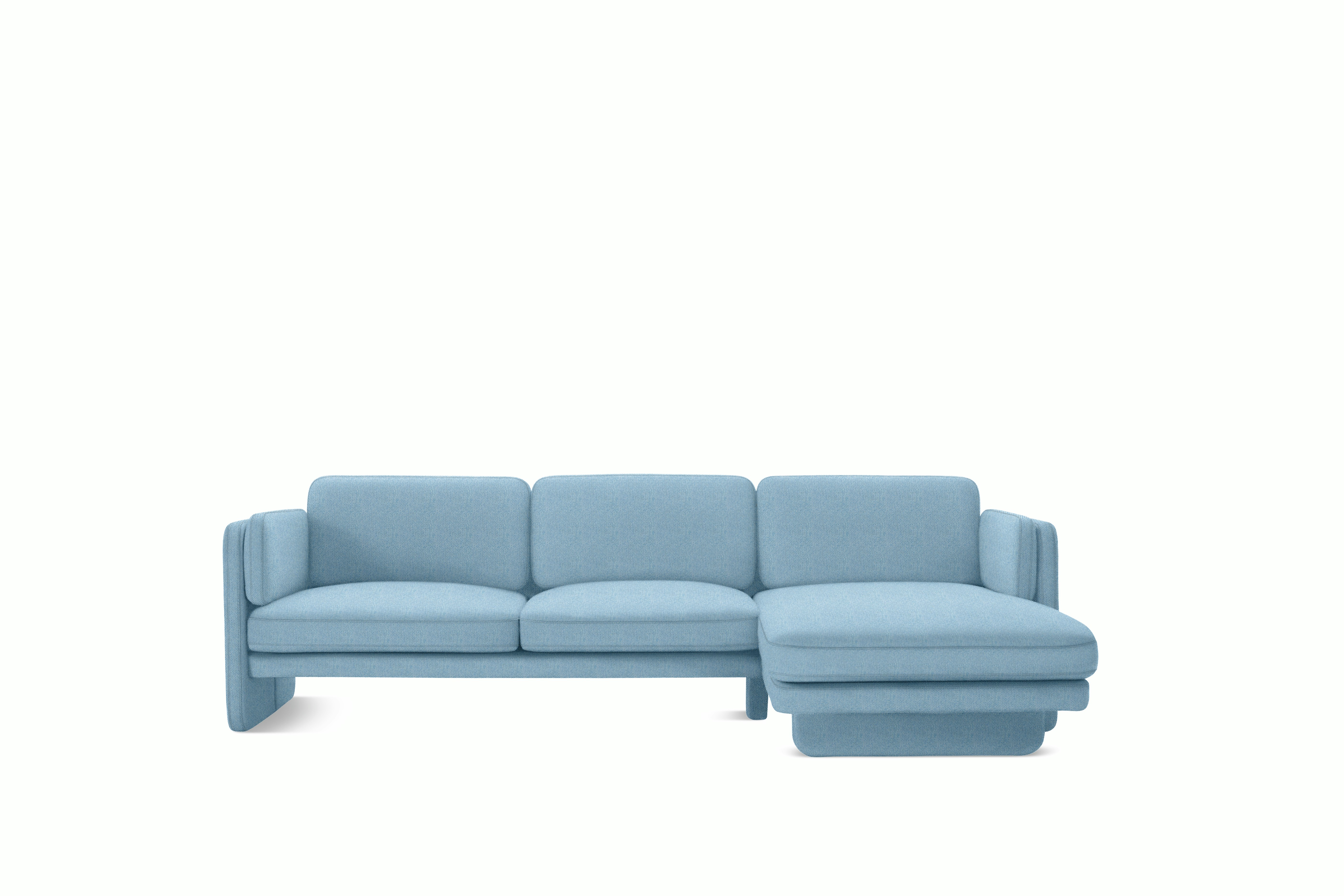 Pastille Sectional Chaise 105" - Right Facing
