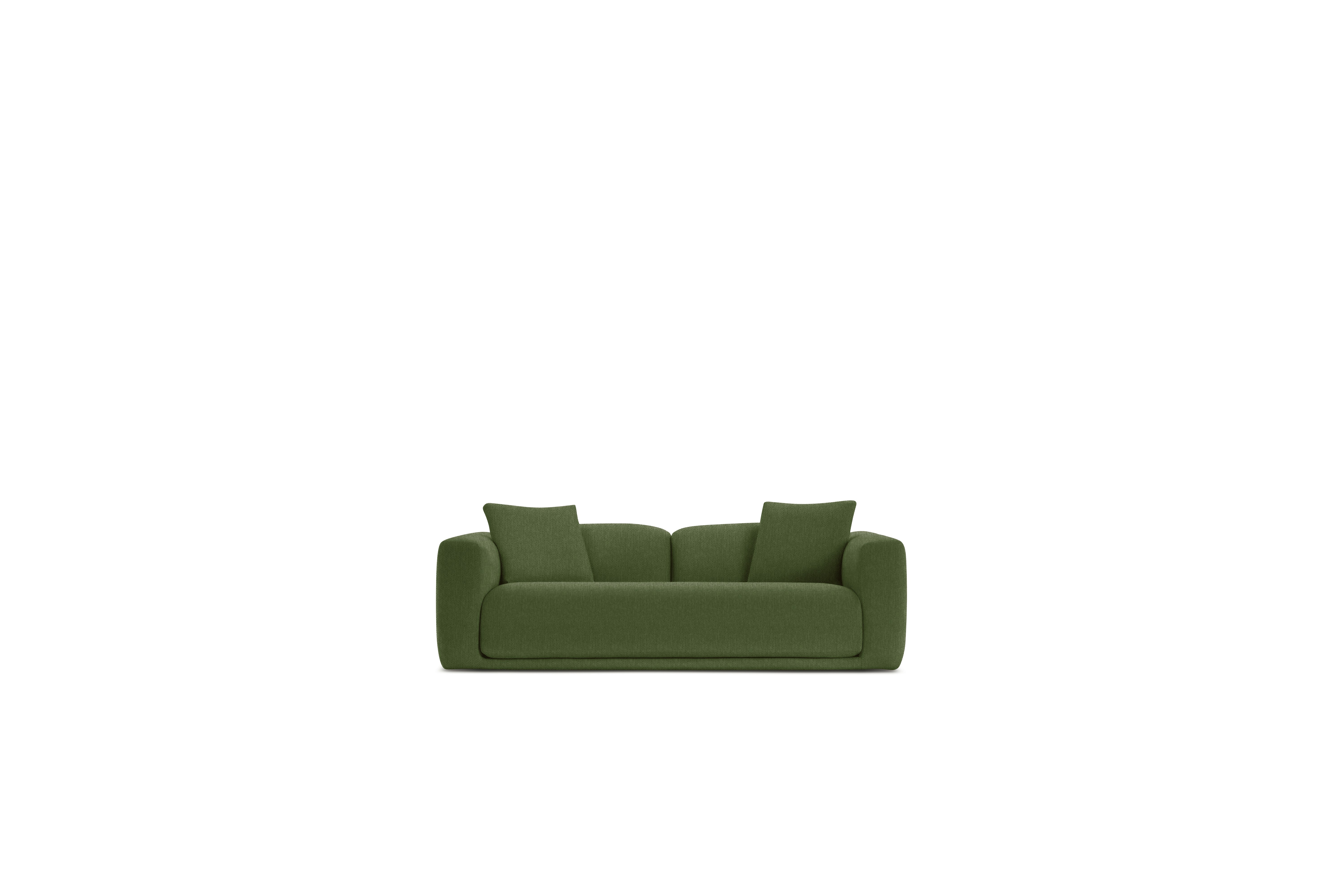 A Kelston Sofa in Genus viewed from the front.