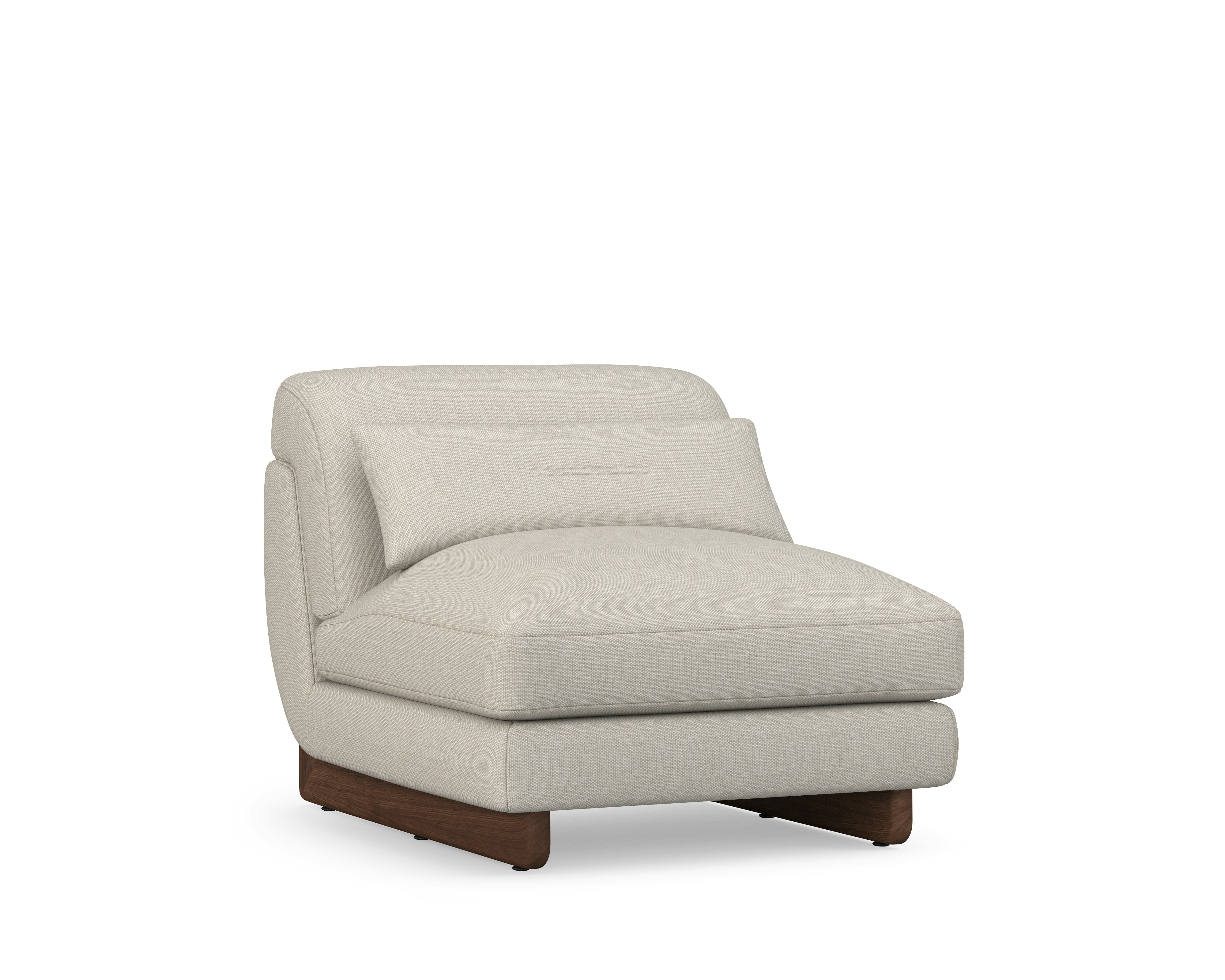 Contra Armless Lounge Chair