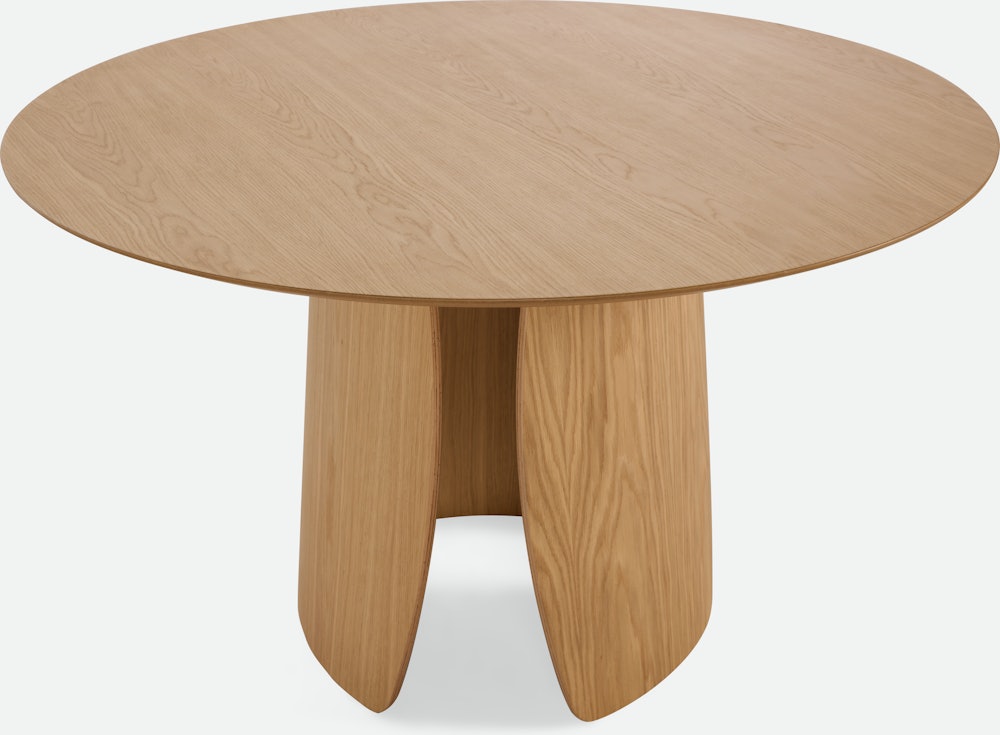 Lorea Dining Table - oak,  round