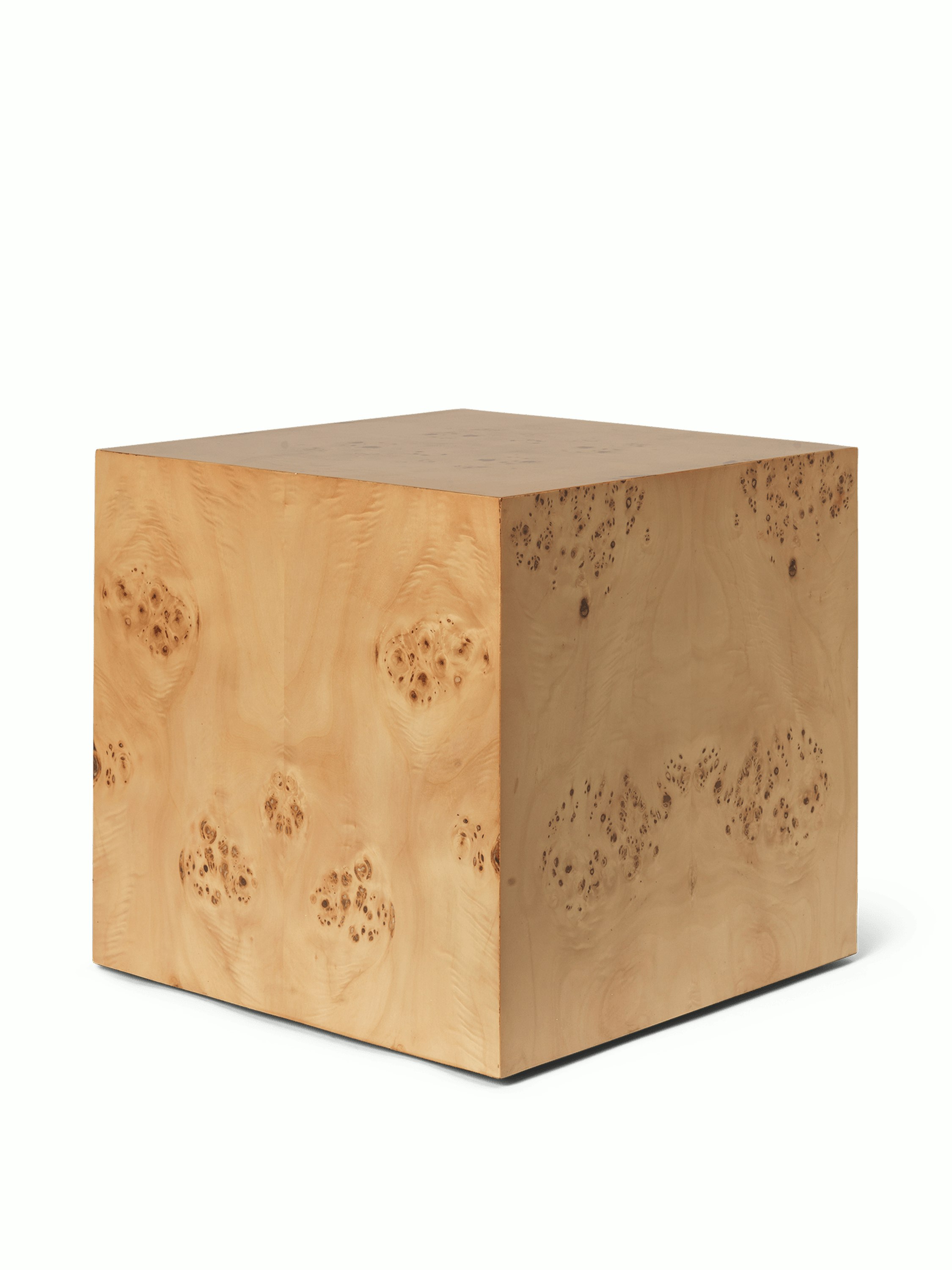 Burl Side Table