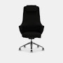 Grand Executive Task Chair - High Back, Leather Premium F, Nero