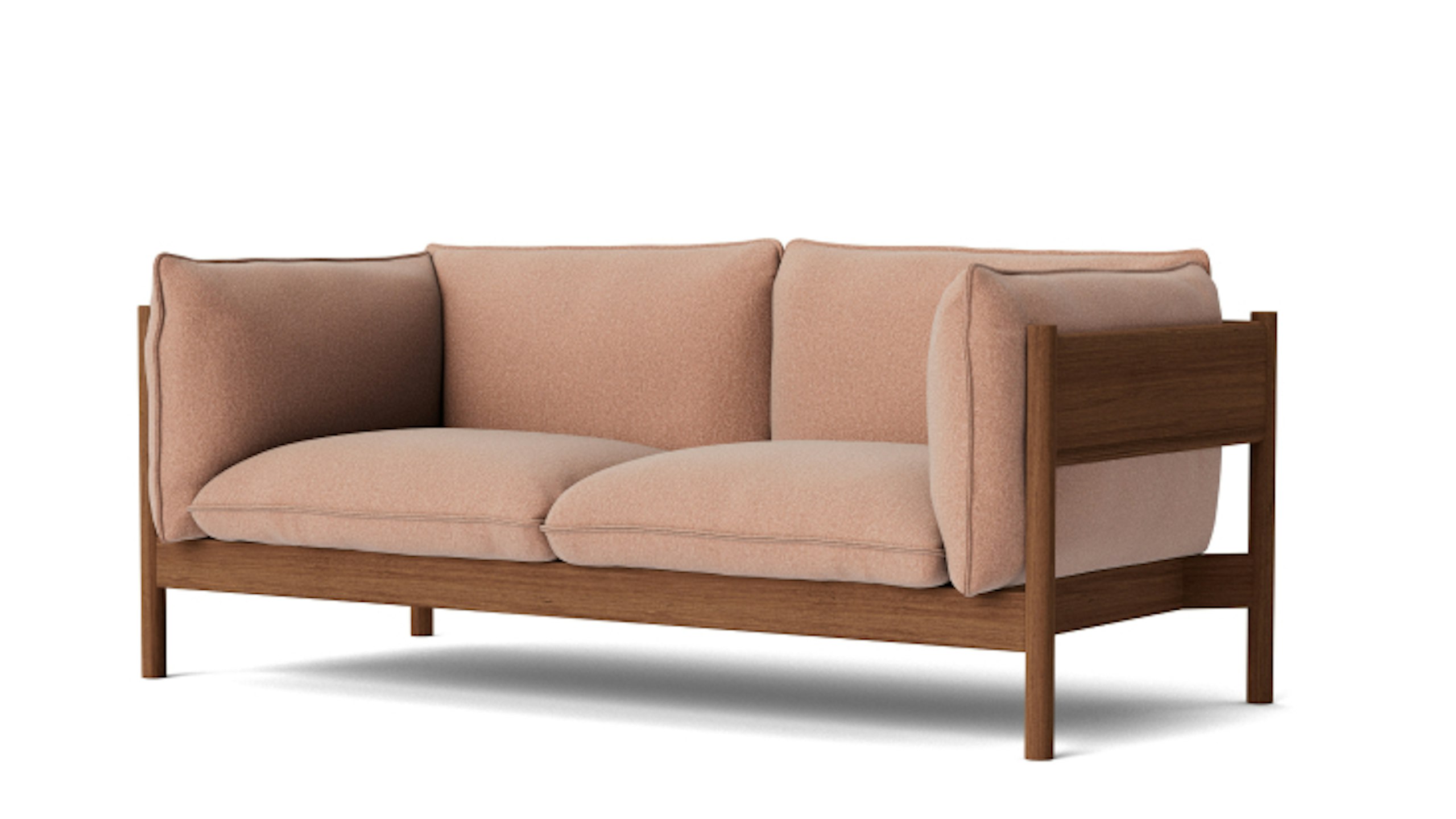 Brown Arbour Settee by HAY.