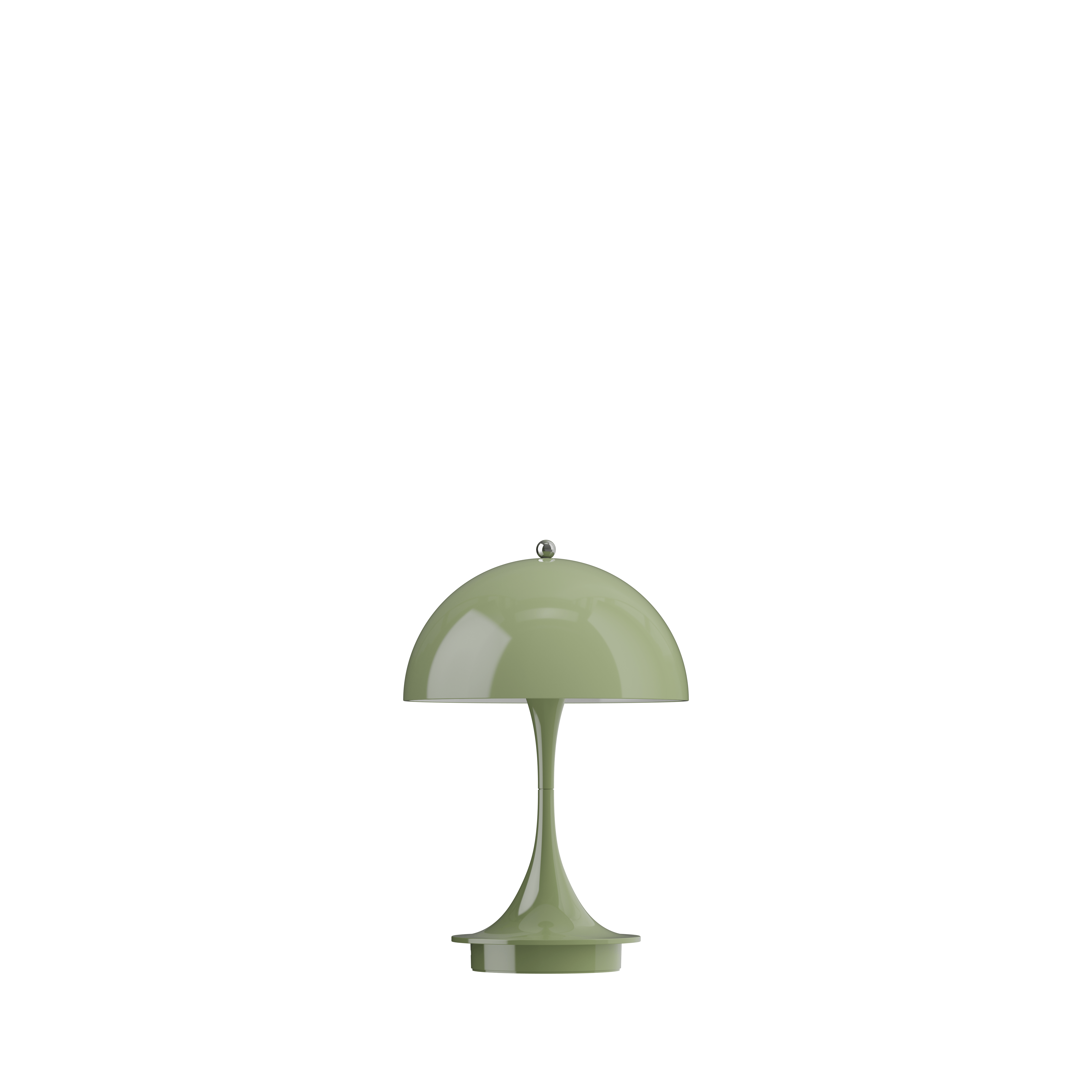 Panthella Portable Lamp in Moss Green