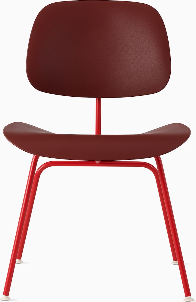 Blazer, Brick - Eames Molded Plastic Dining Chair (EC-127)