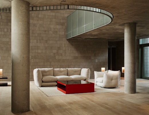 Perron Pillo Sofa and Lounge Chair with D Perron Pillo Sofa Lounge Chair D