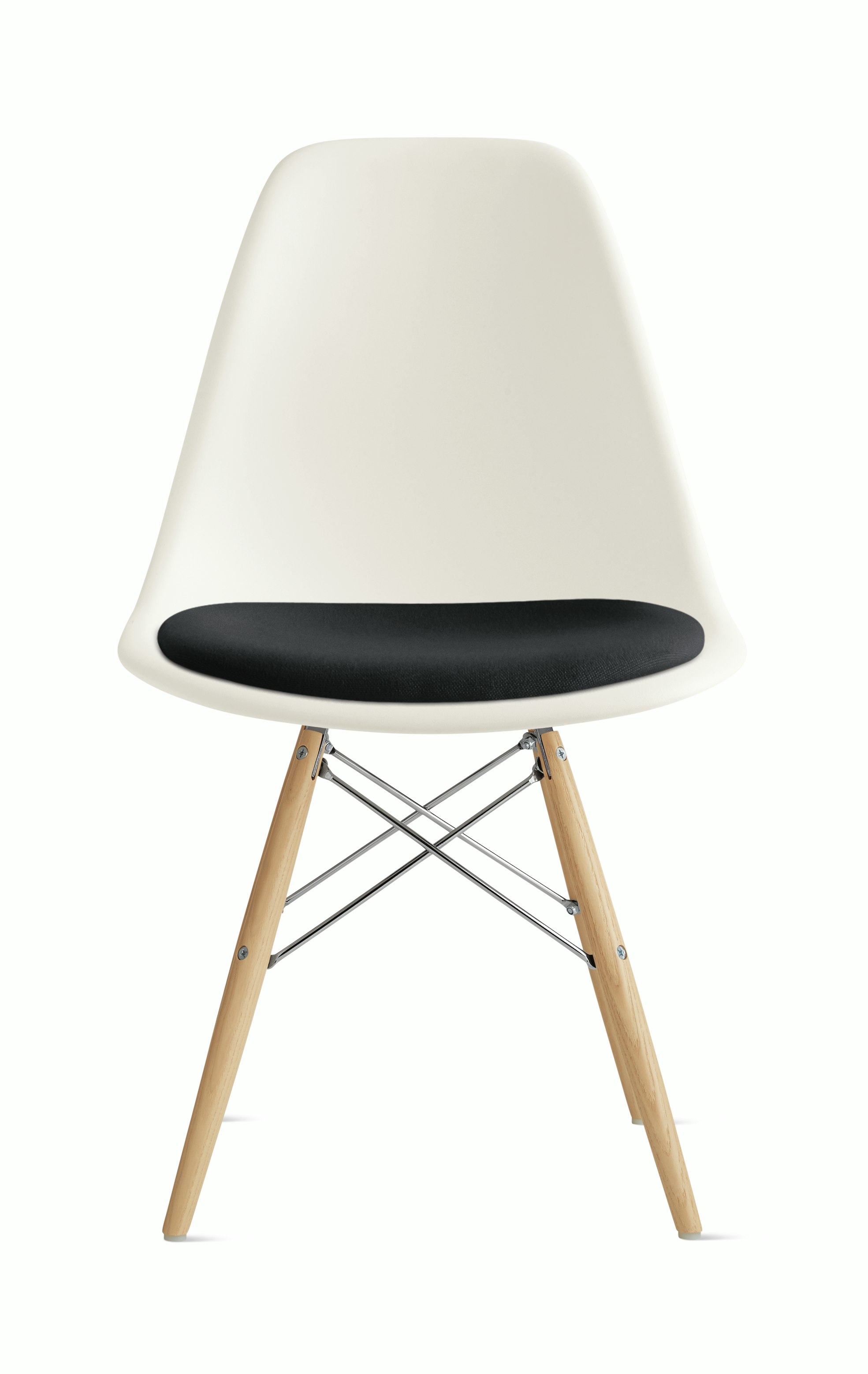 Eames Shell Side Chair with Seat Pad (DWR)