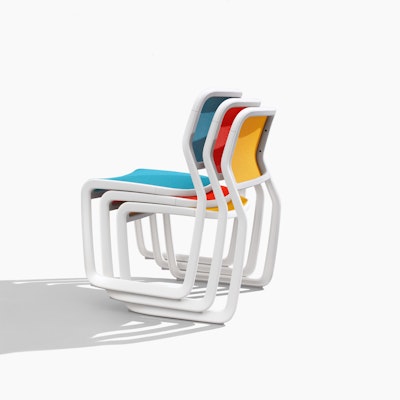 Marc Newson Aluminum Chair Side Chair Stacking Chair