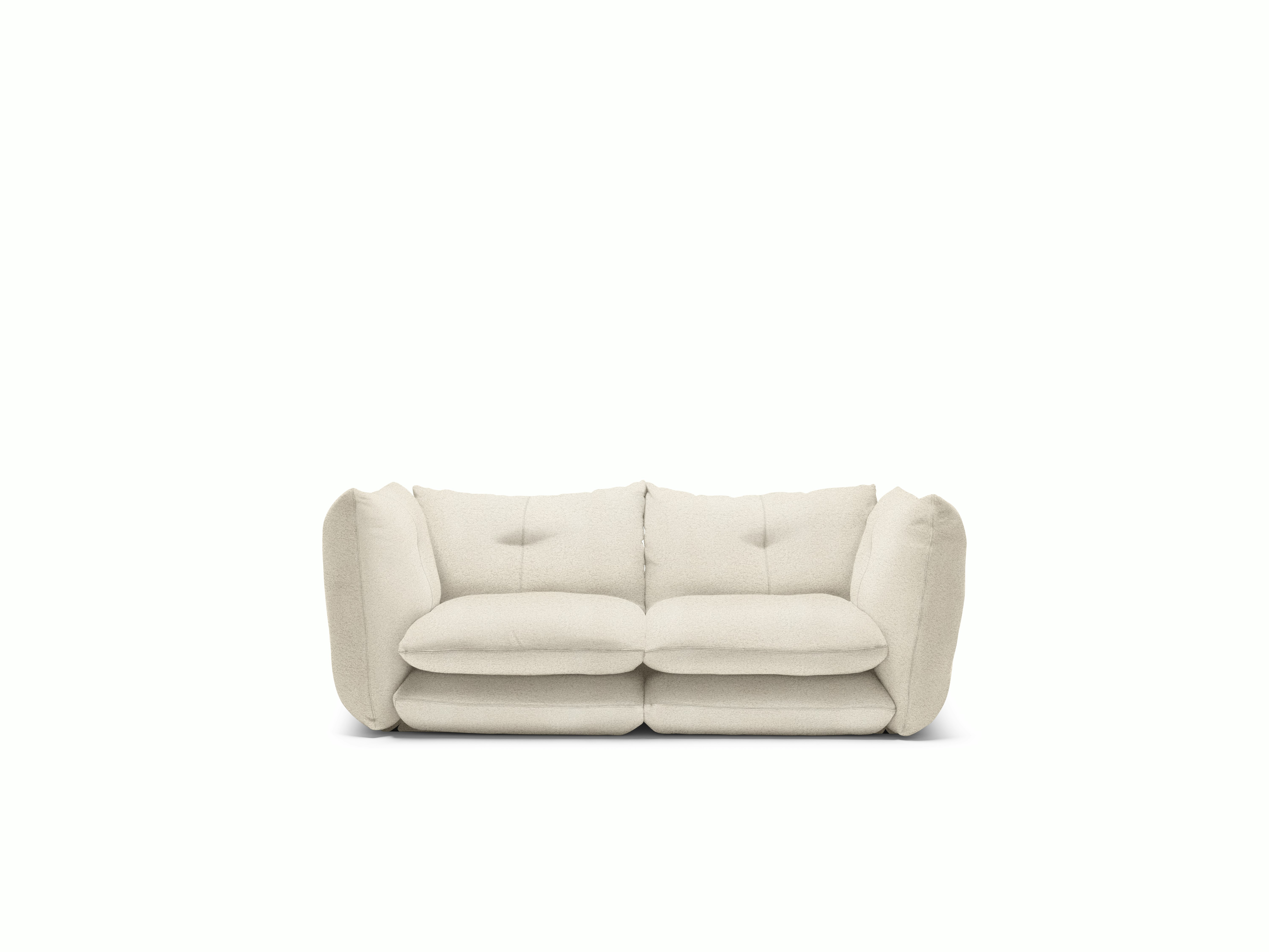 Pillo Sofa -  Two Seater,  Standard or Deep,  Puff,  Cloud