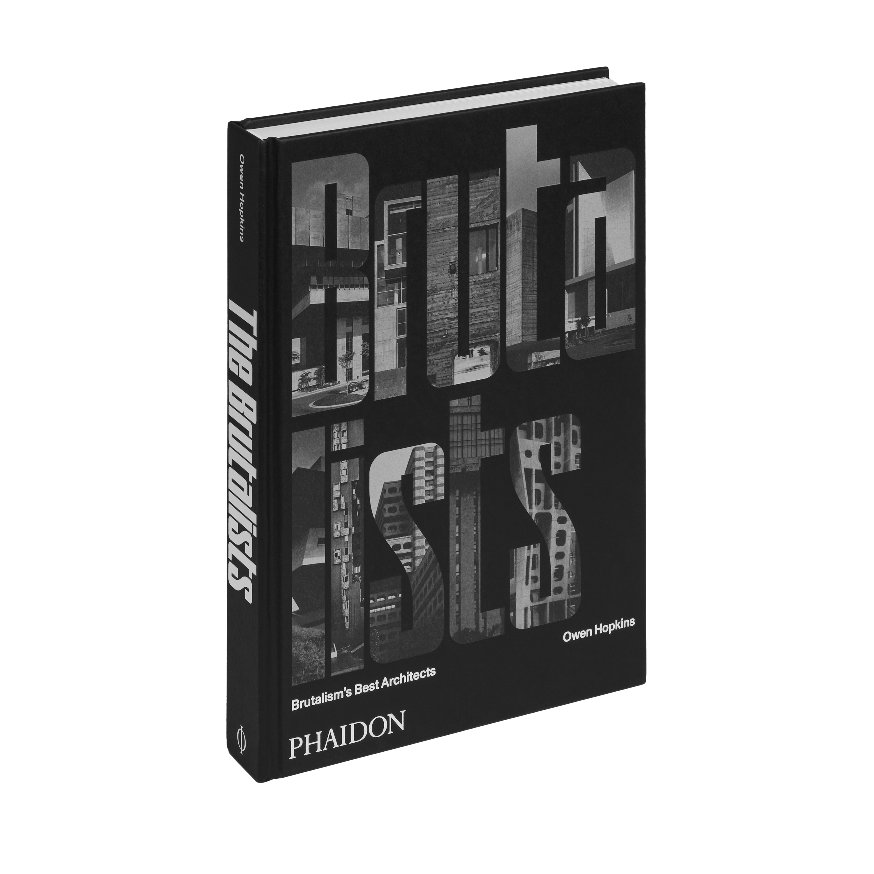 A The Brutalists: Brutalism's Best Architects viewed from an angle.